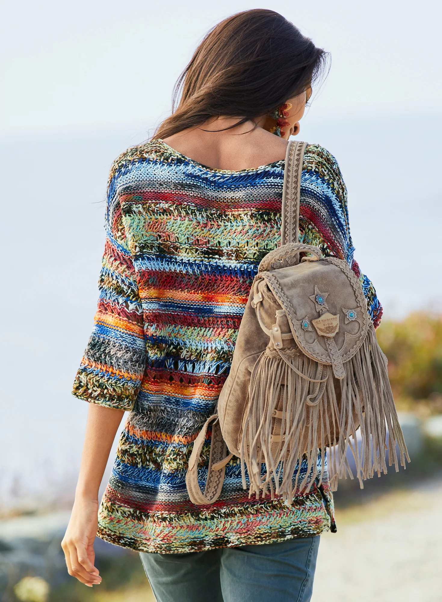 Sienna Fringe Backpack - Image 6