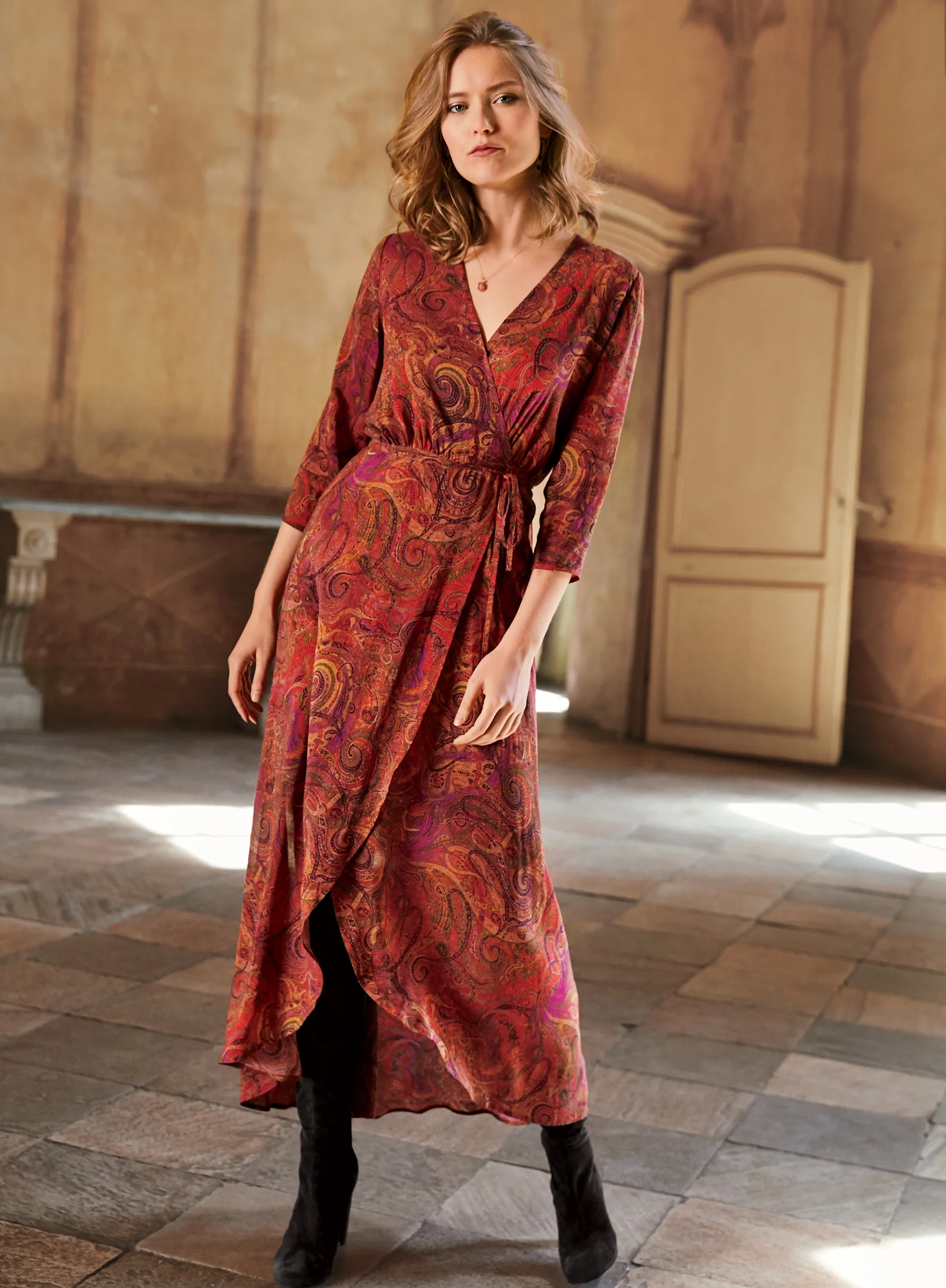 Simone Wrap Dress