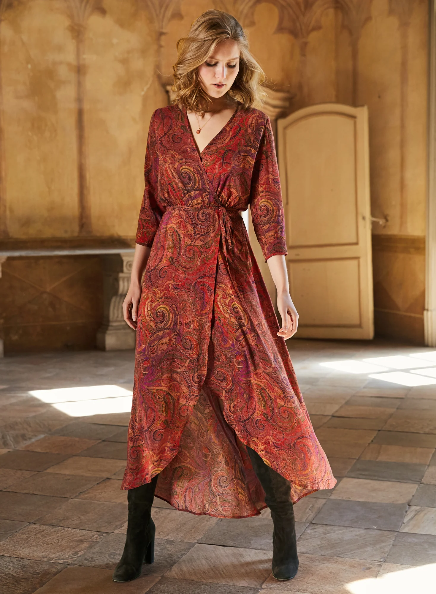 Simone Wrap Dress - Image 6