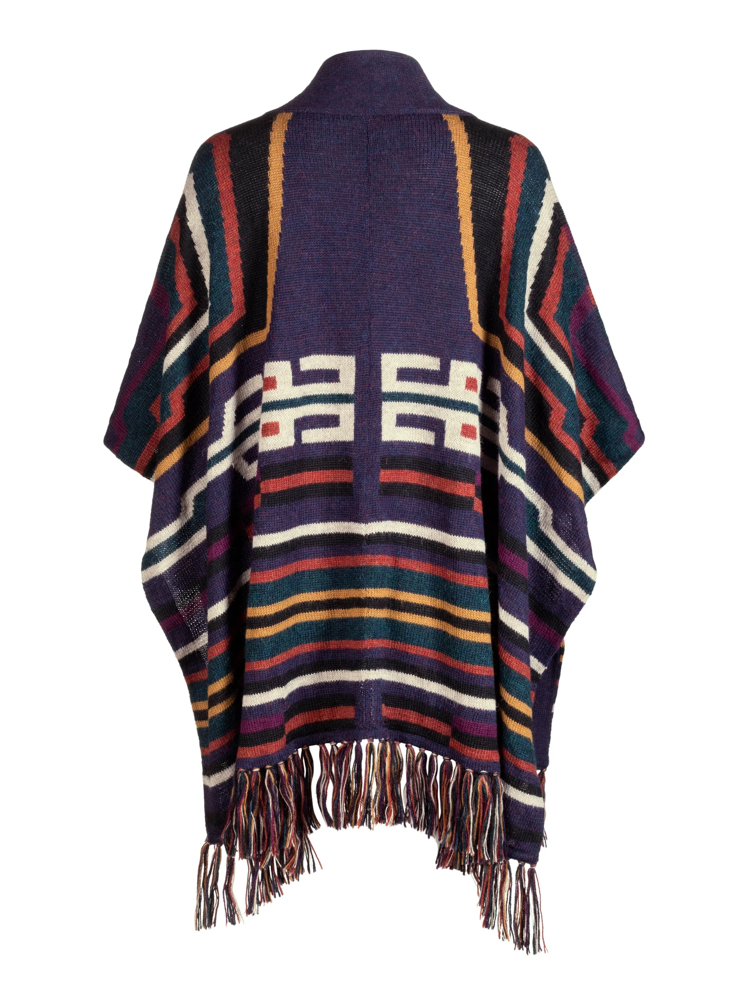 Siquas Fringe Ruana - Image 4