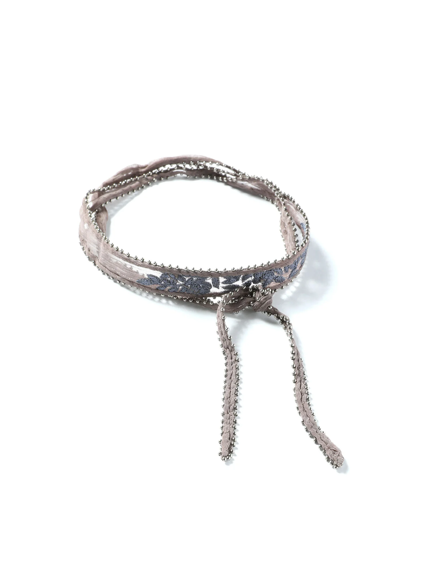 Smoke Chiffon Lariat