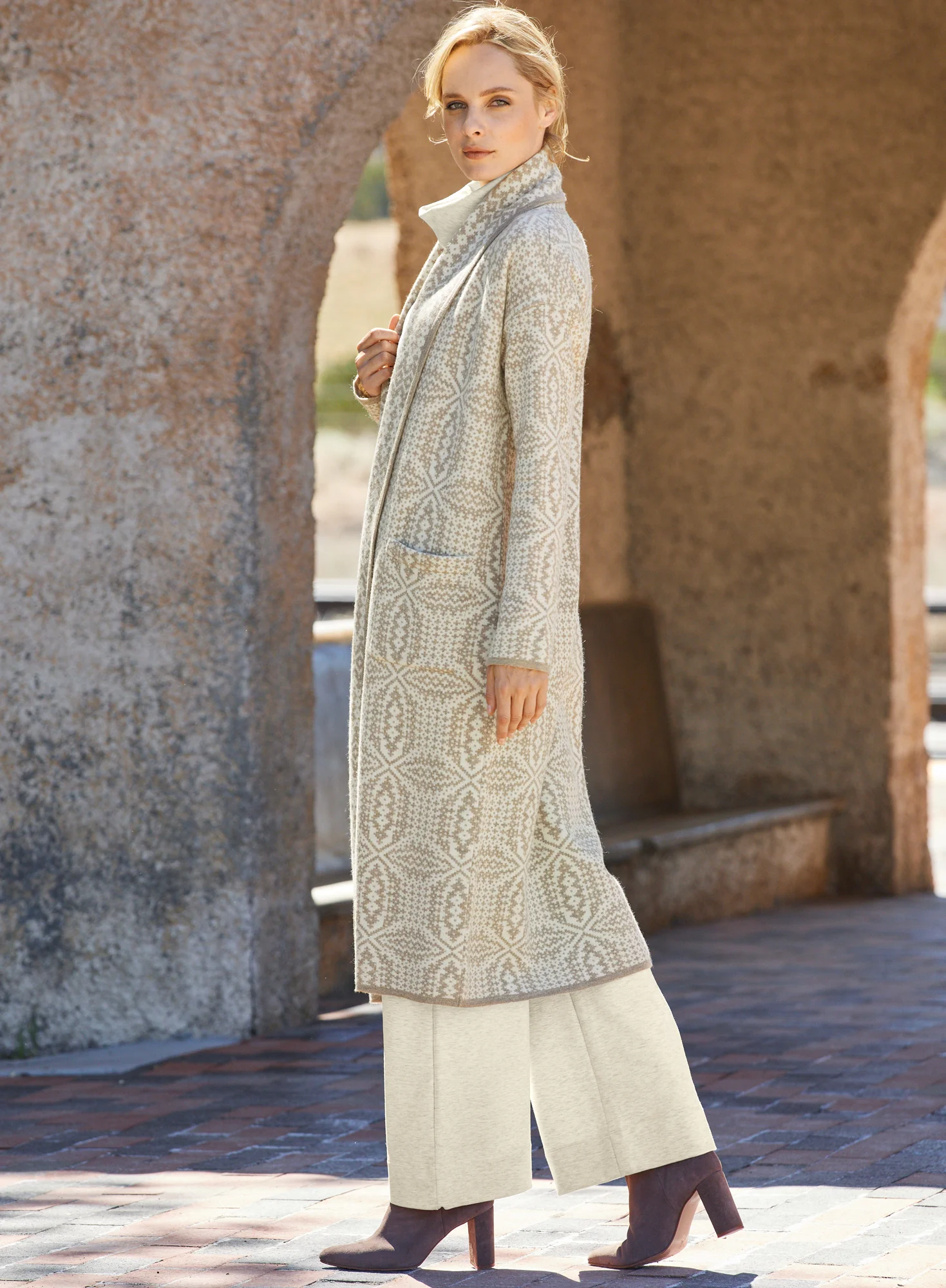 Snowdon Knit Coat - Image 5