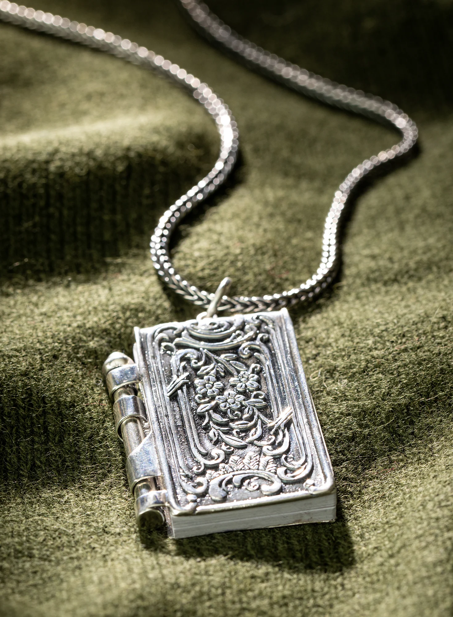Sterling Dance Card Necklace - Image 2