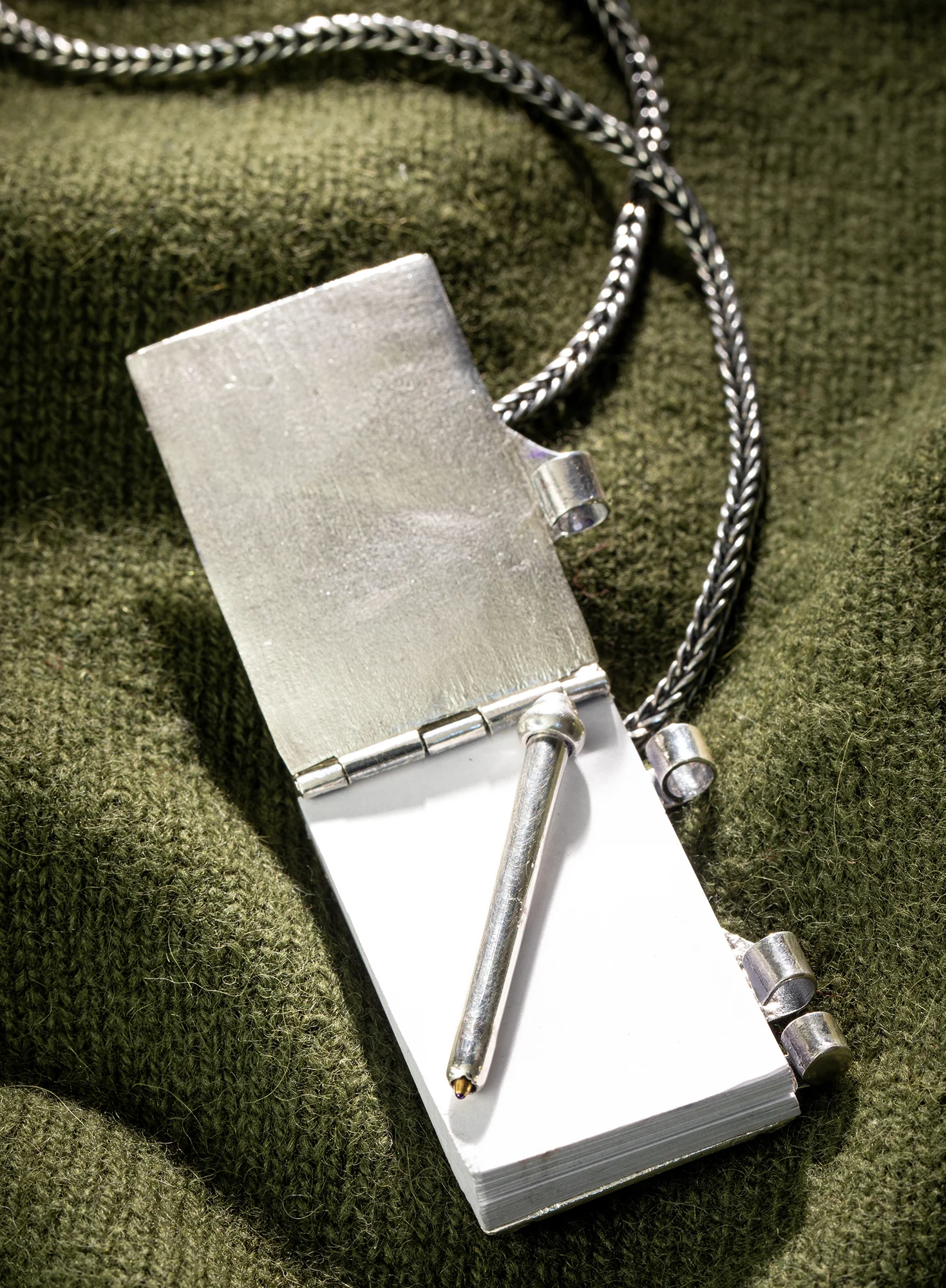 Sterling Dance Card Necklace - Image 3