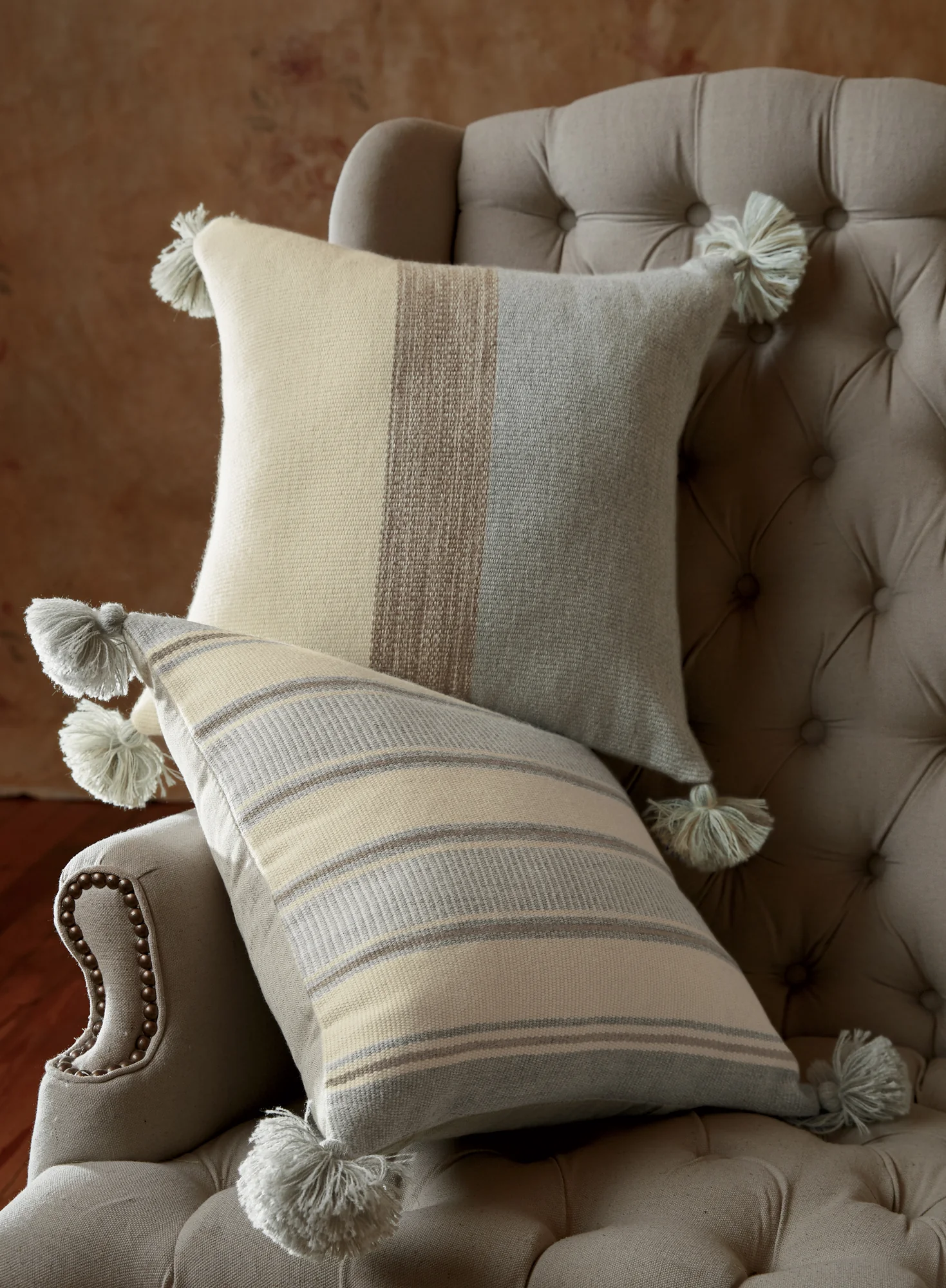 Striped Alpaca Pillow - Image 4