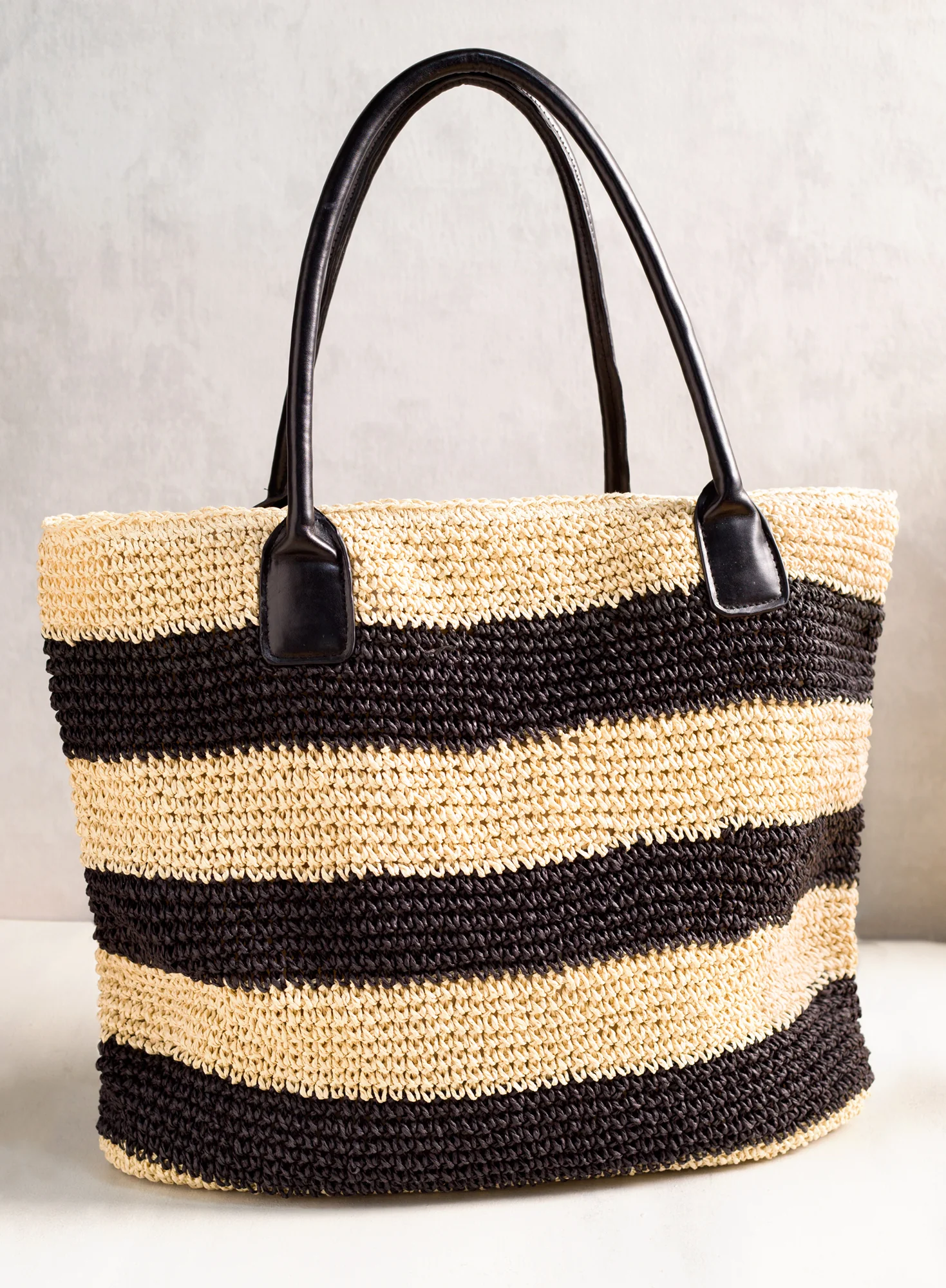 Striped Beach Tote