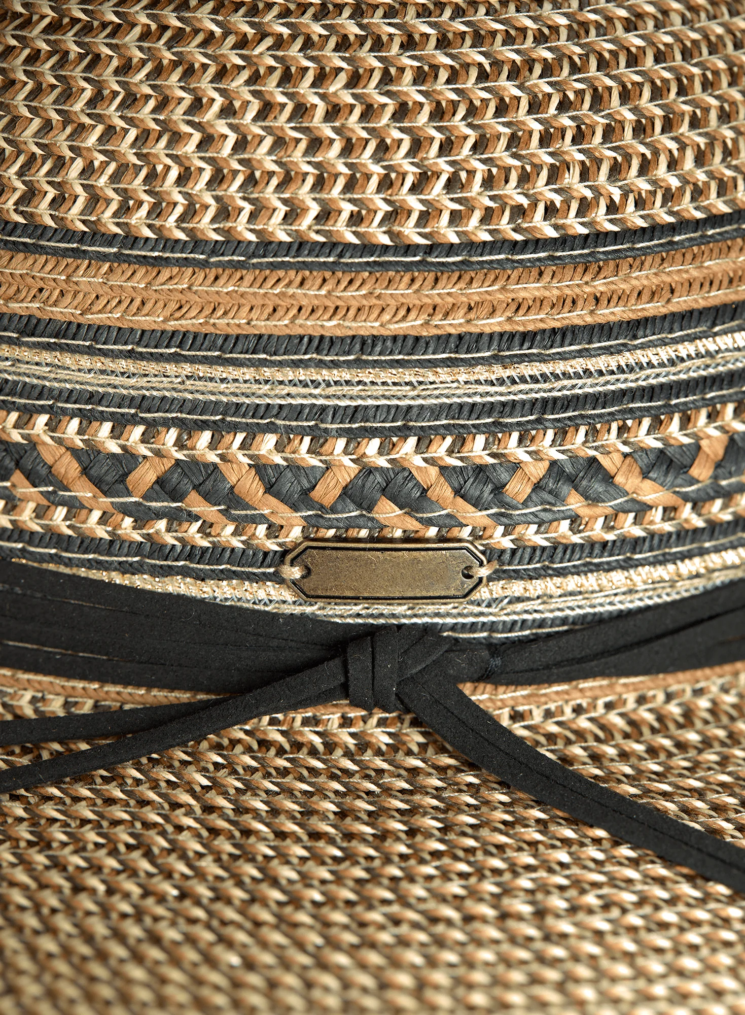 Striped Sun Hat - Image 2