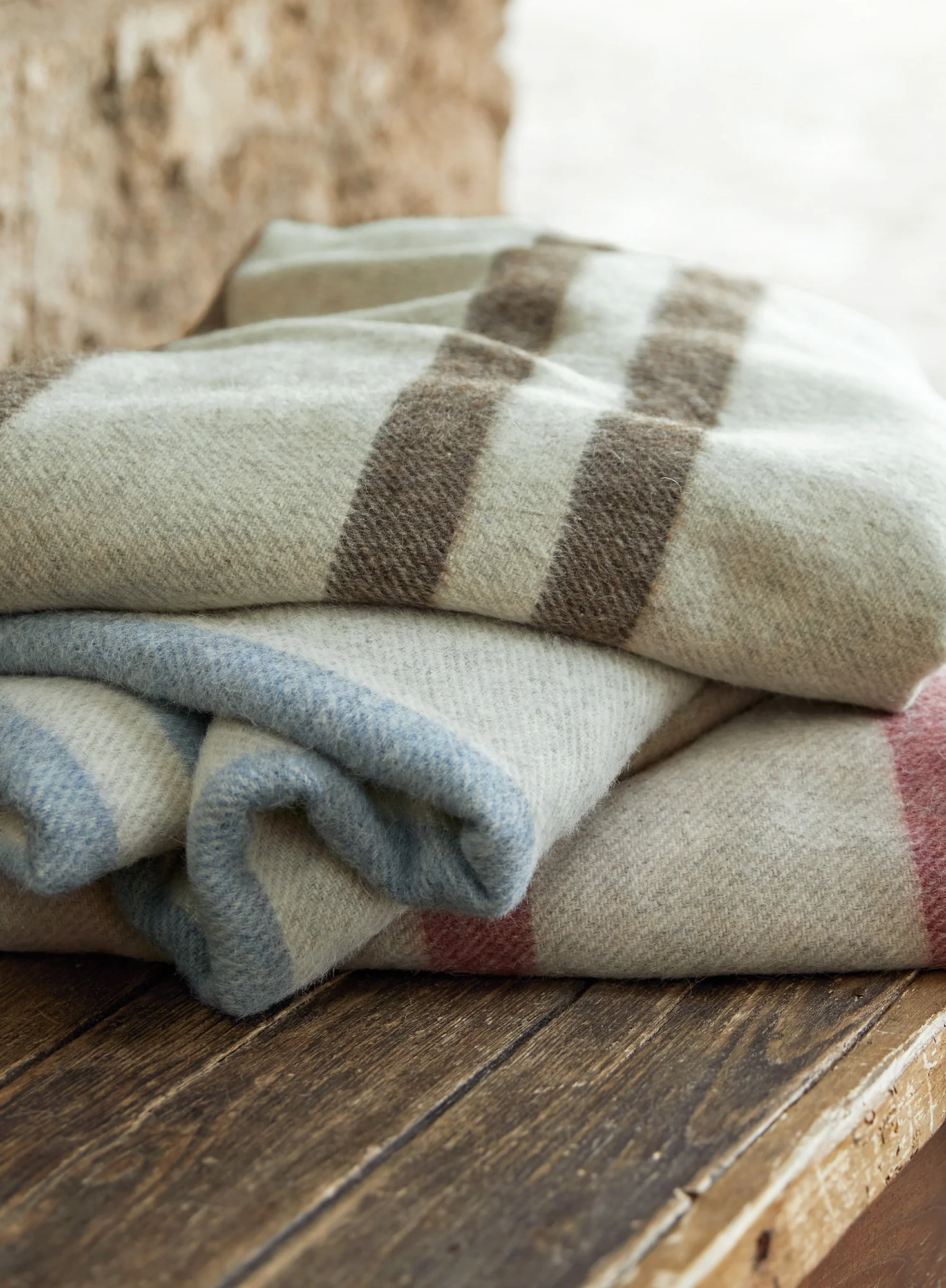 Striped Throw