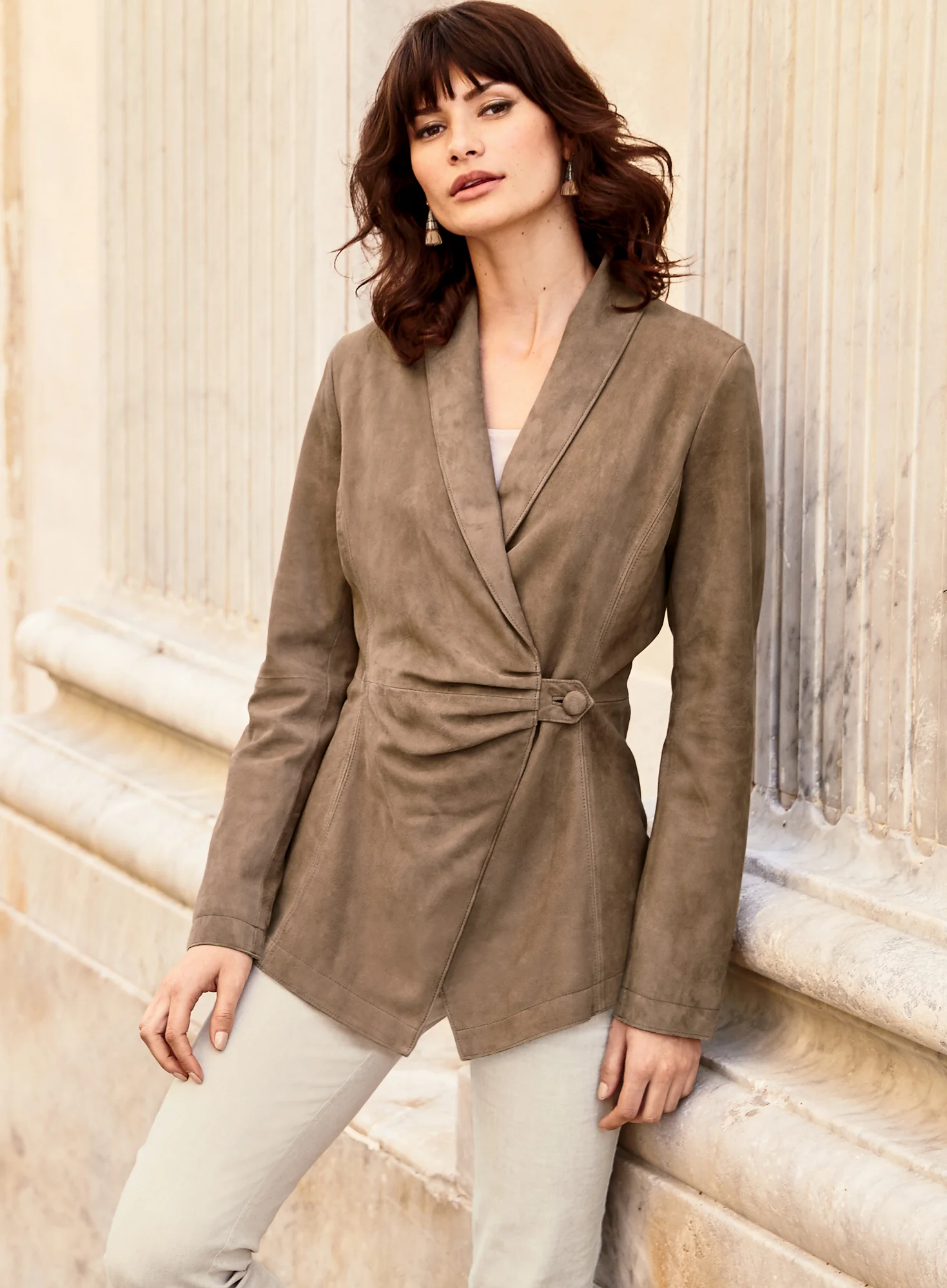 Suede Ariane Jacket