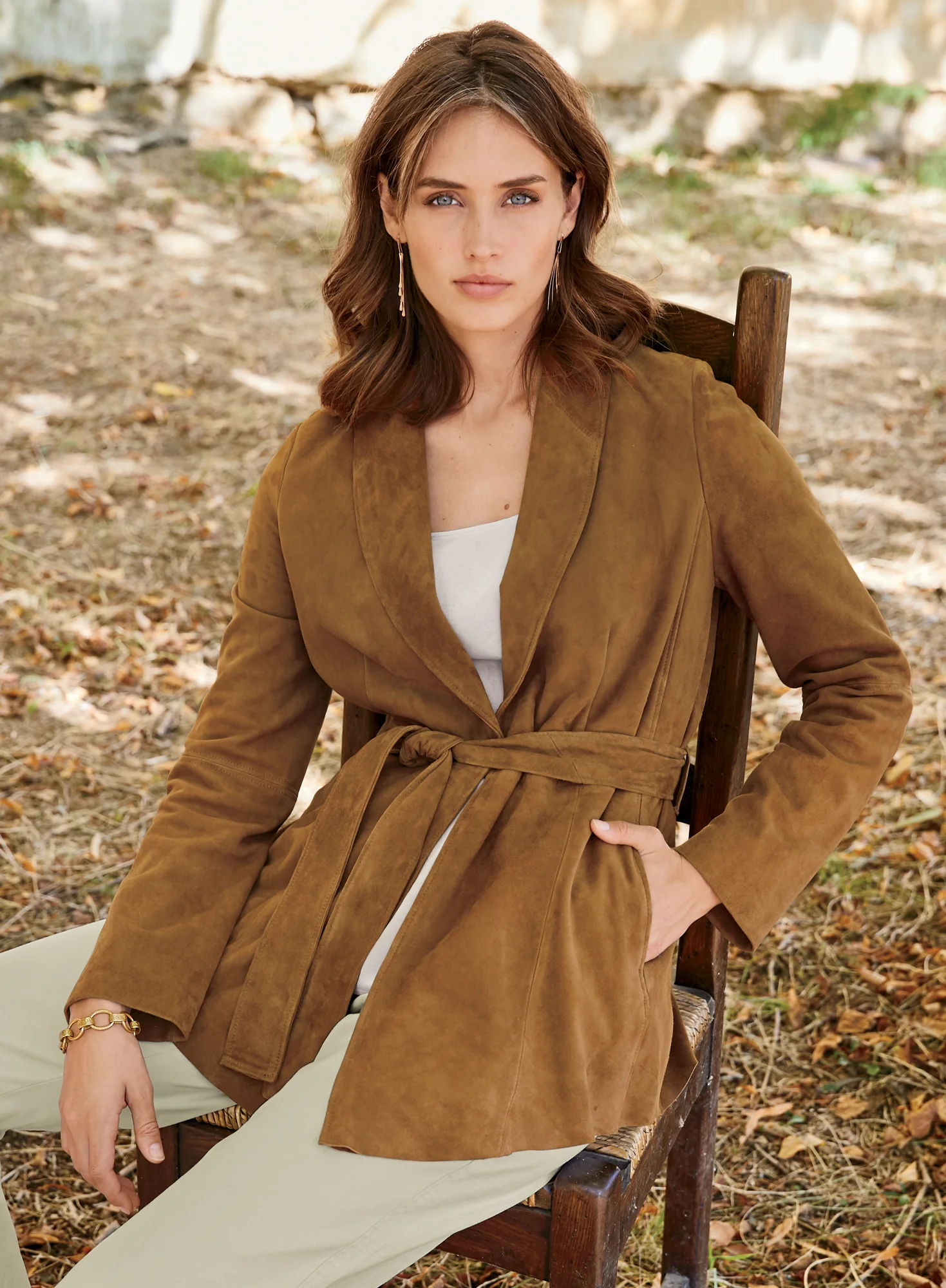 Suede Becca Jacket