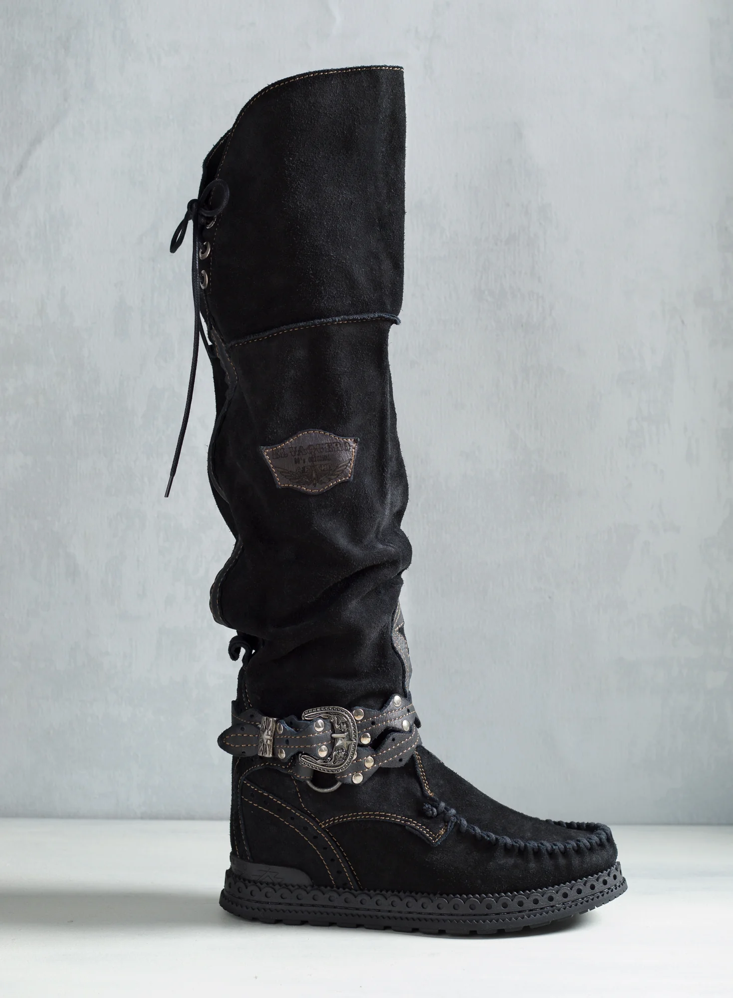 Suede Huntress Boots - Image 12