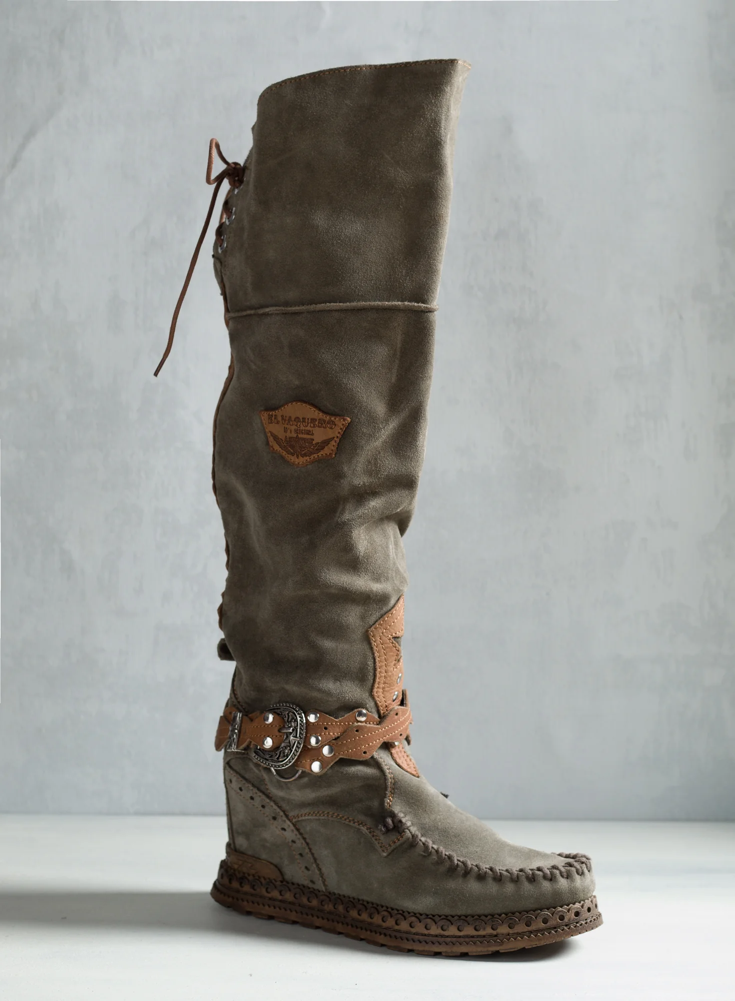Suede Huntress Boots - Image 7