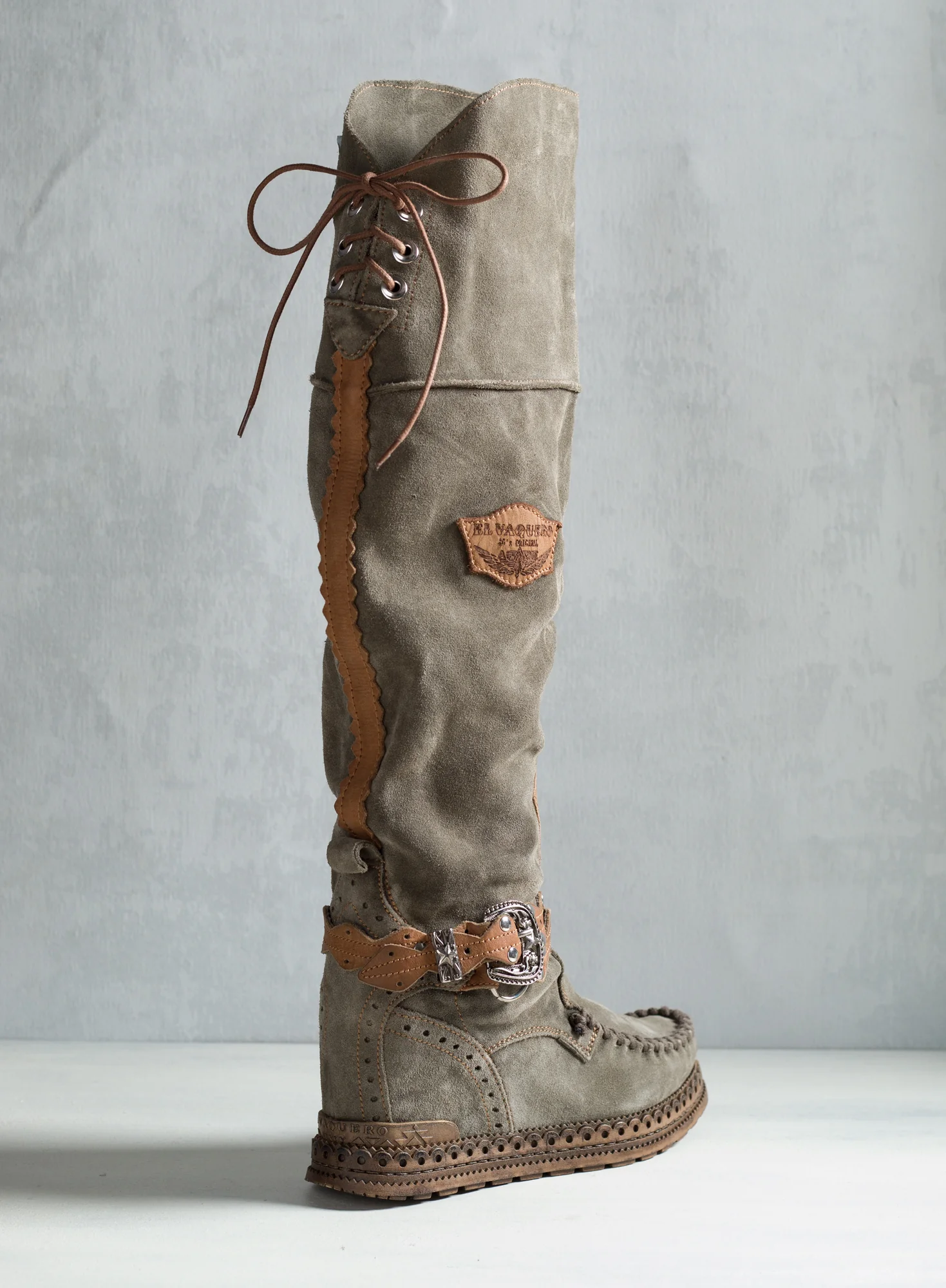 Suede Huntress Boots - Image 9