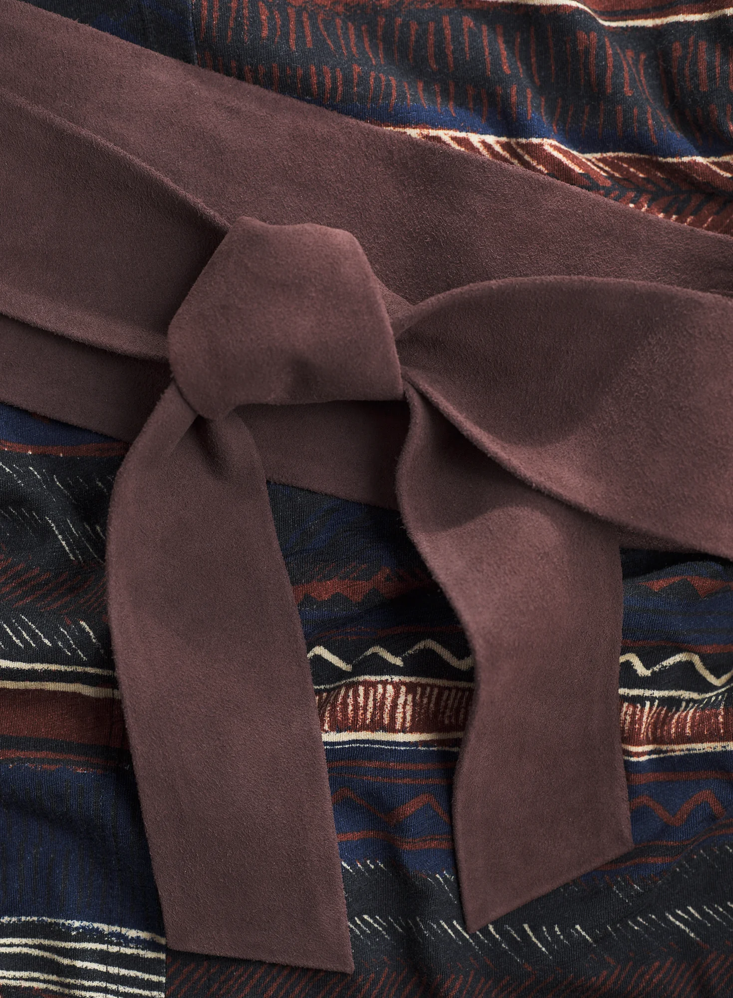 Suede Obi Sash - Image 2