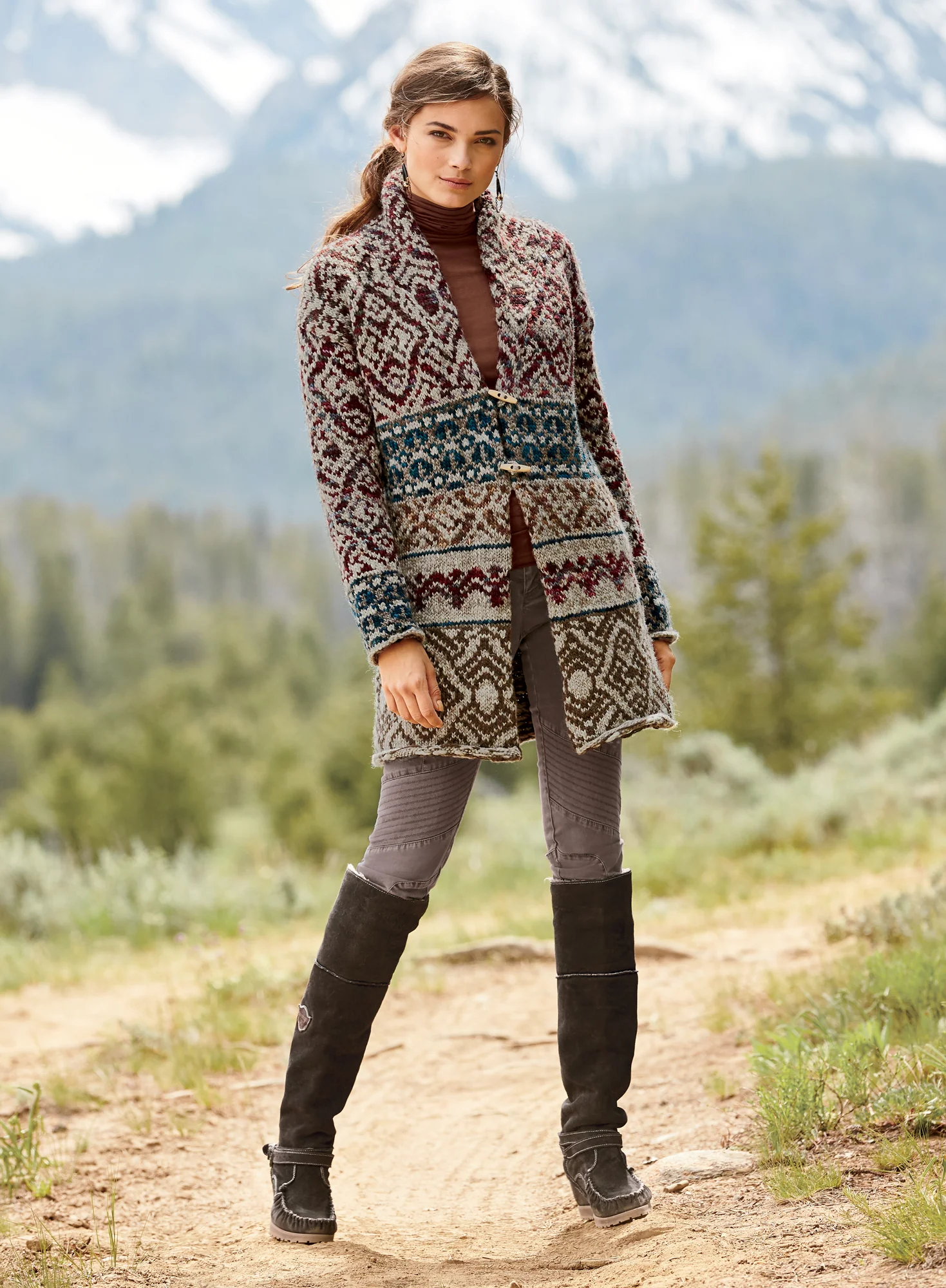 Sun Valley Sweater-Coat
