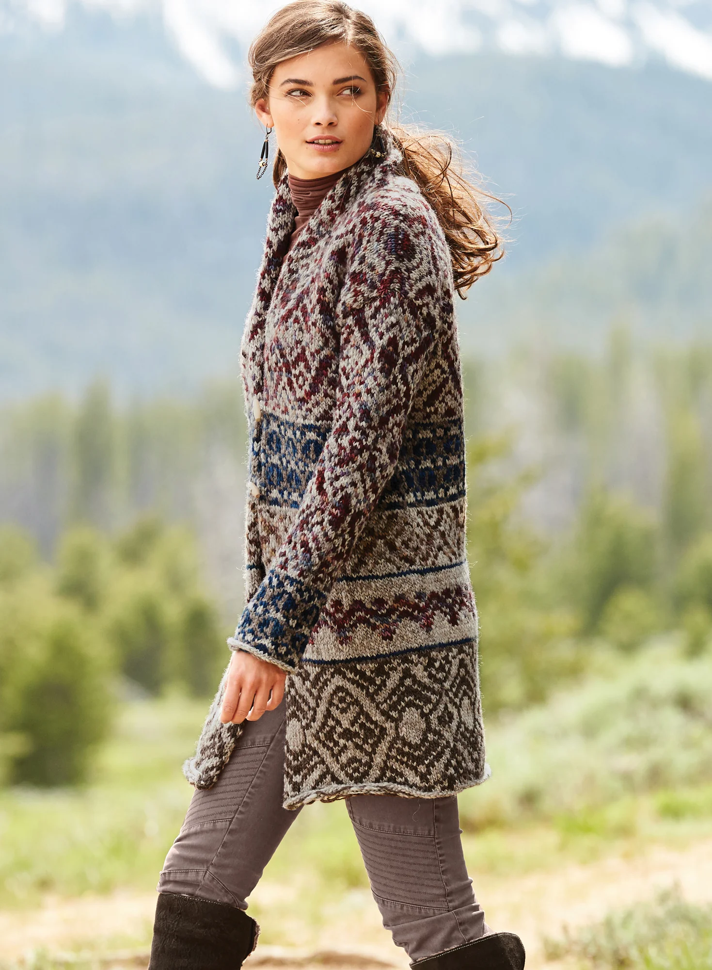 Sun Valley Sweater-Coat - Image 5