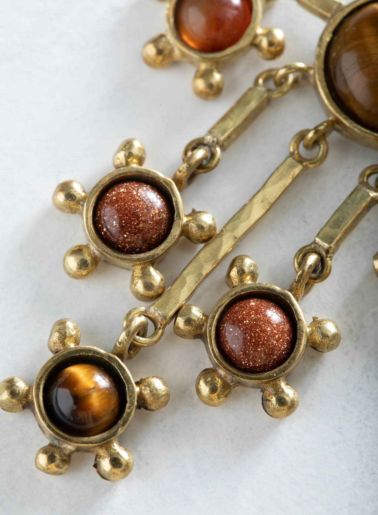 Sunburst Chandelier Earrings - Image 2