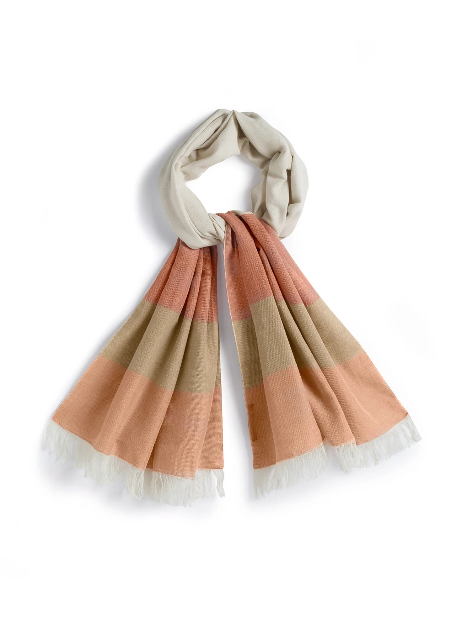Sunset Stripe Shawl