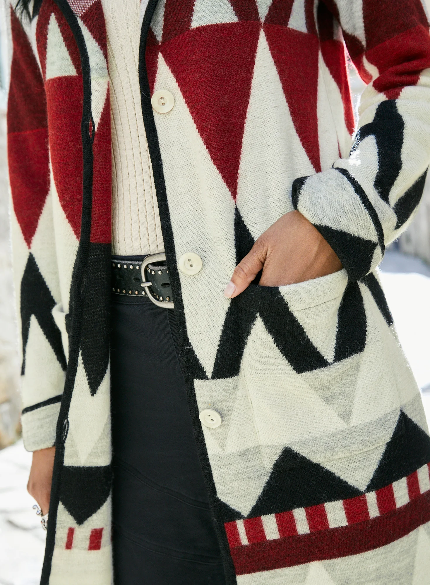 Surabaya Knit Coat - Image 4