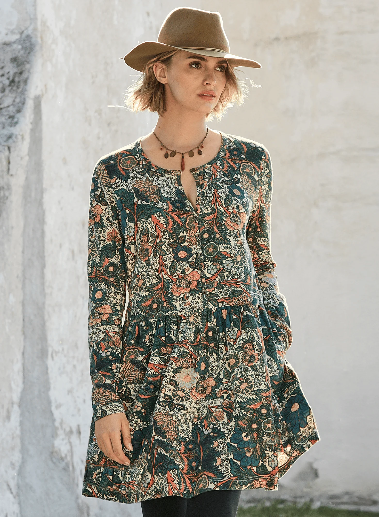 Tangier Floral Tunic - Image 4