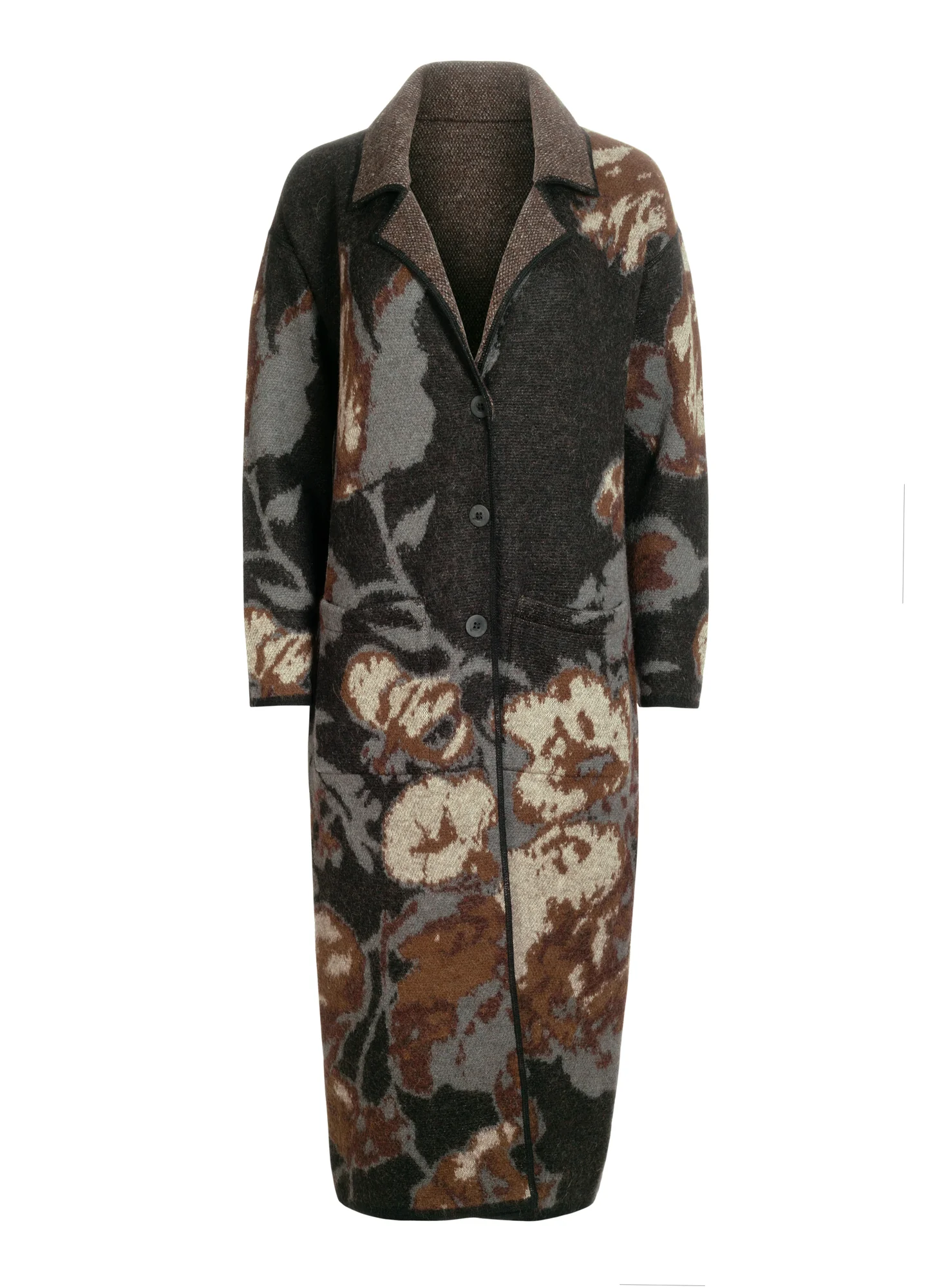Tapestry Knit Coat - Image 4