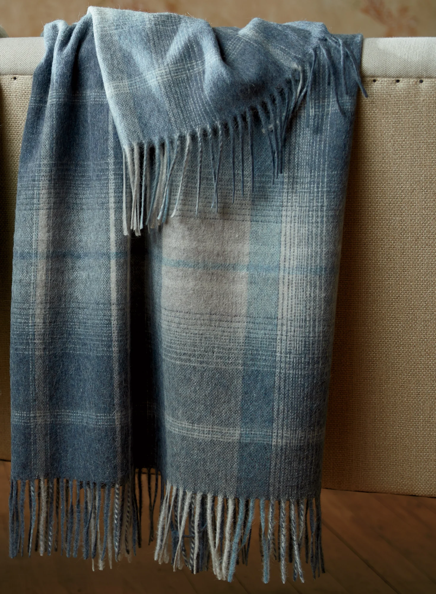 Tattersal Plaid Blanket