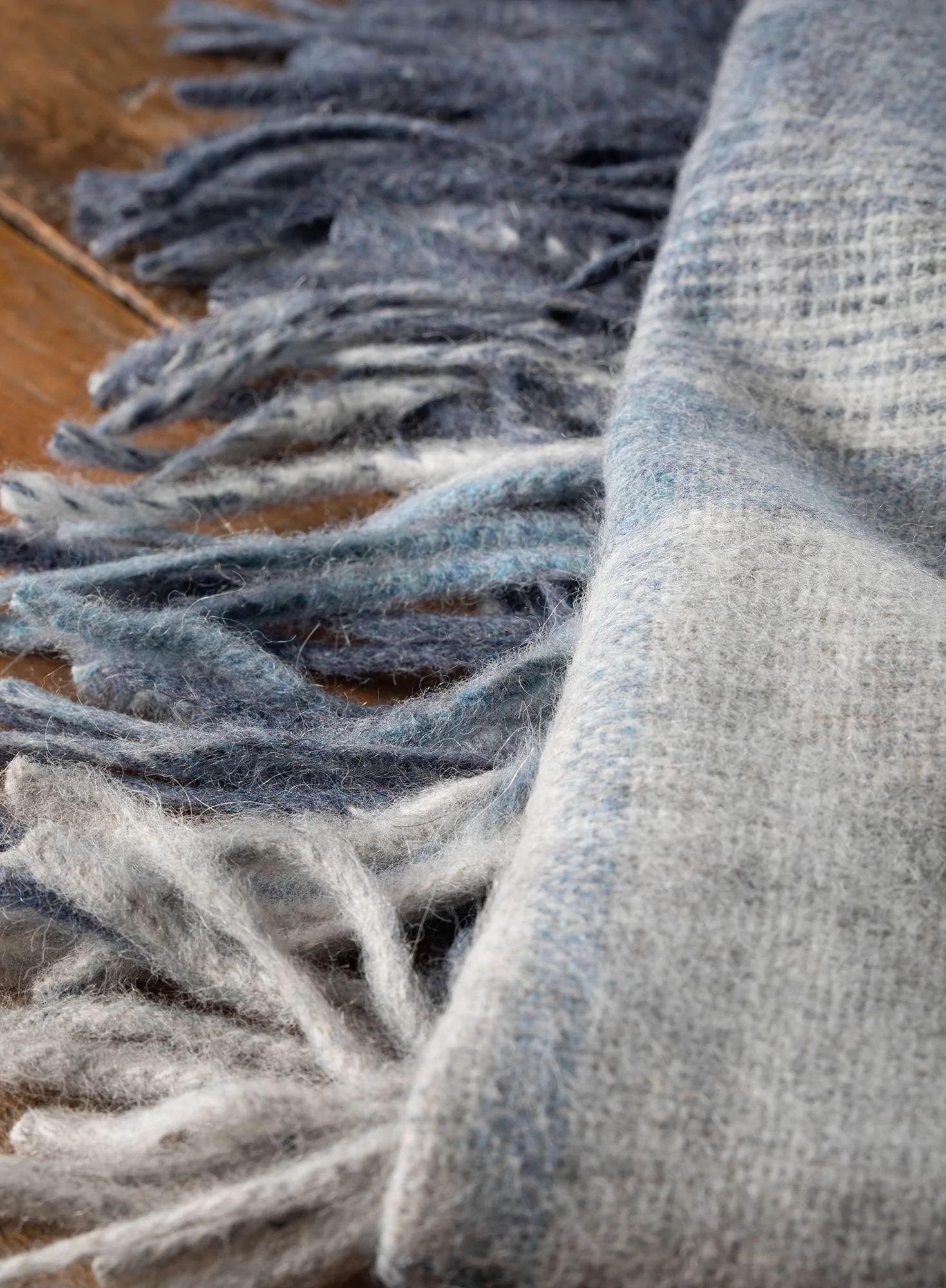 Tattersal Plaid Blanket - Image 2