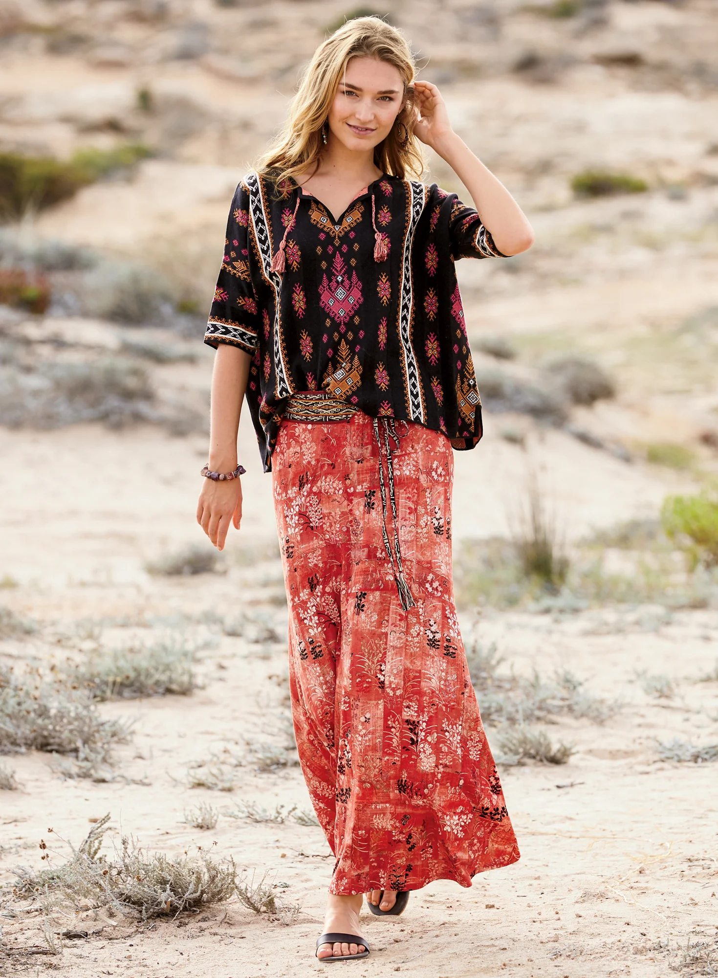 Teahouse Maxi-Skirt