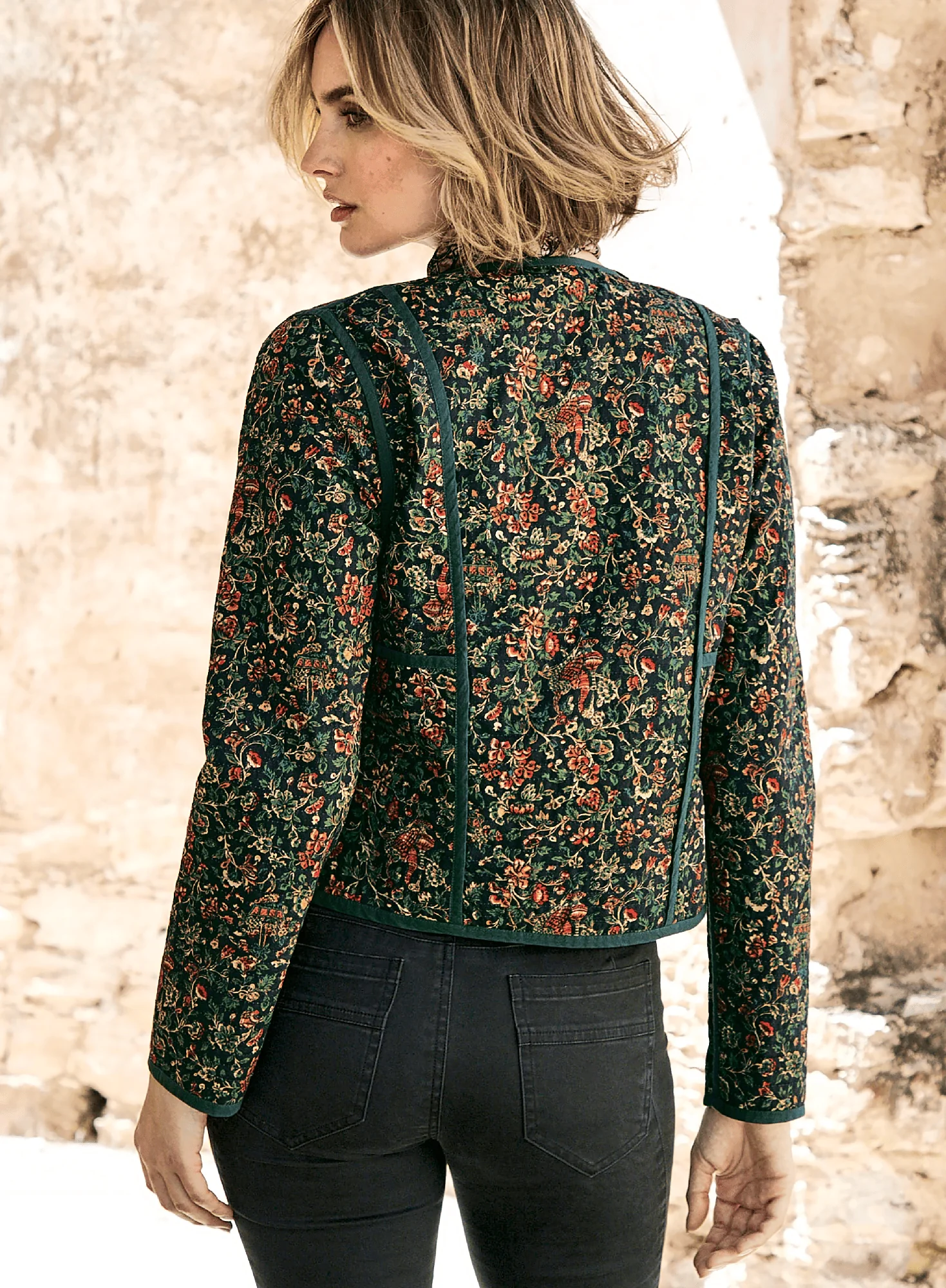 Tesserae Quilted Reversible Jacket - Image 2