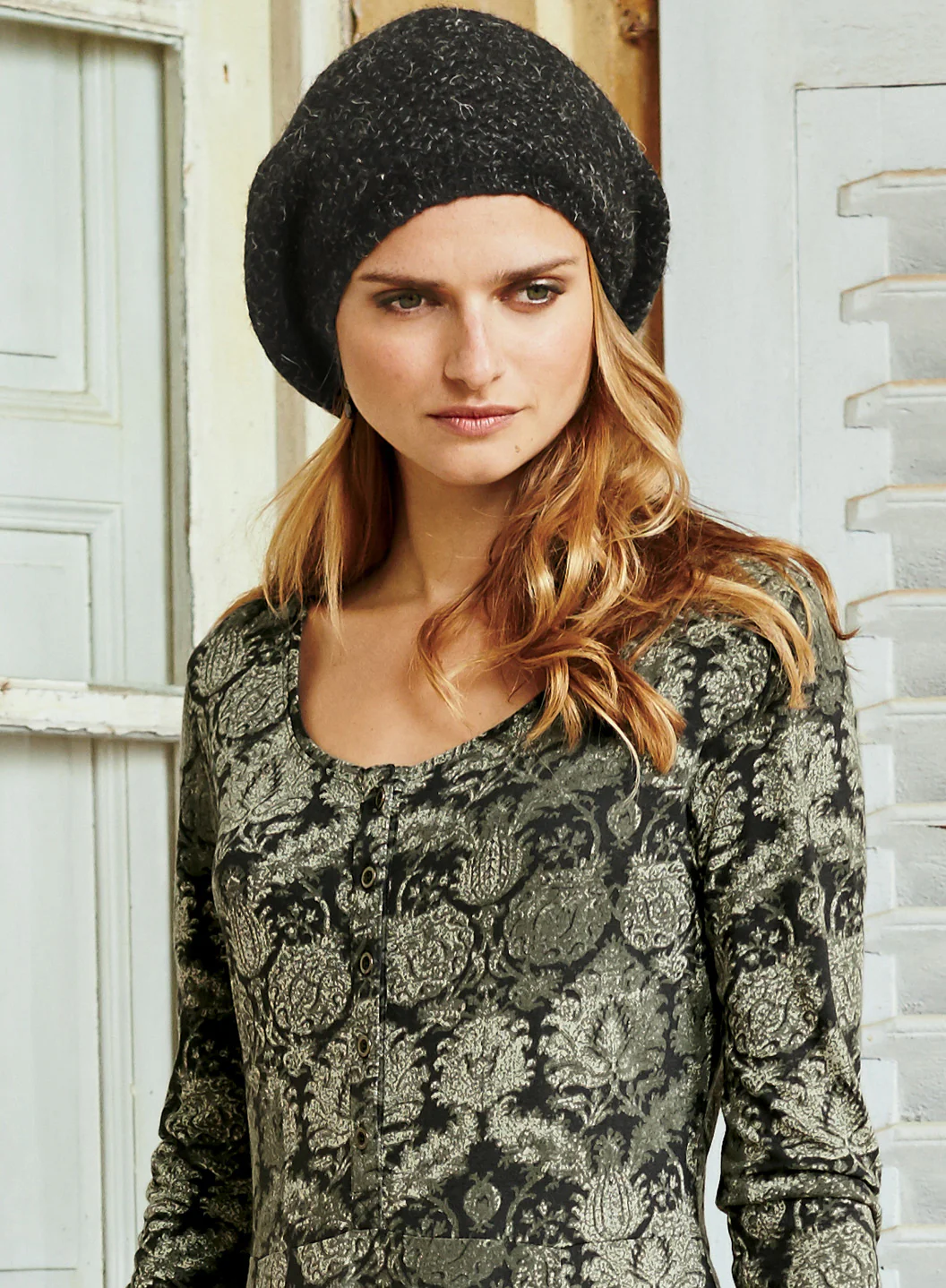 Textured Beret - Image 3
