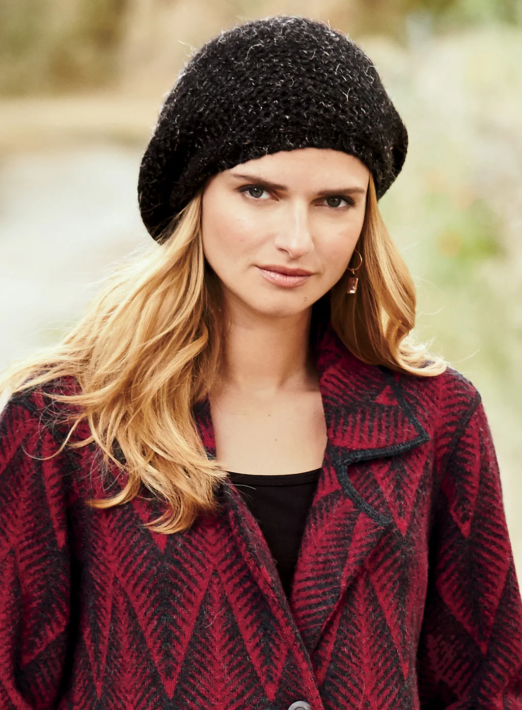 Textured Beret - Image 4