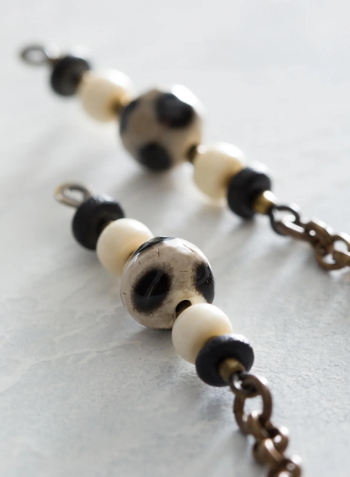 Tibetan Drop Earrings - Image 2