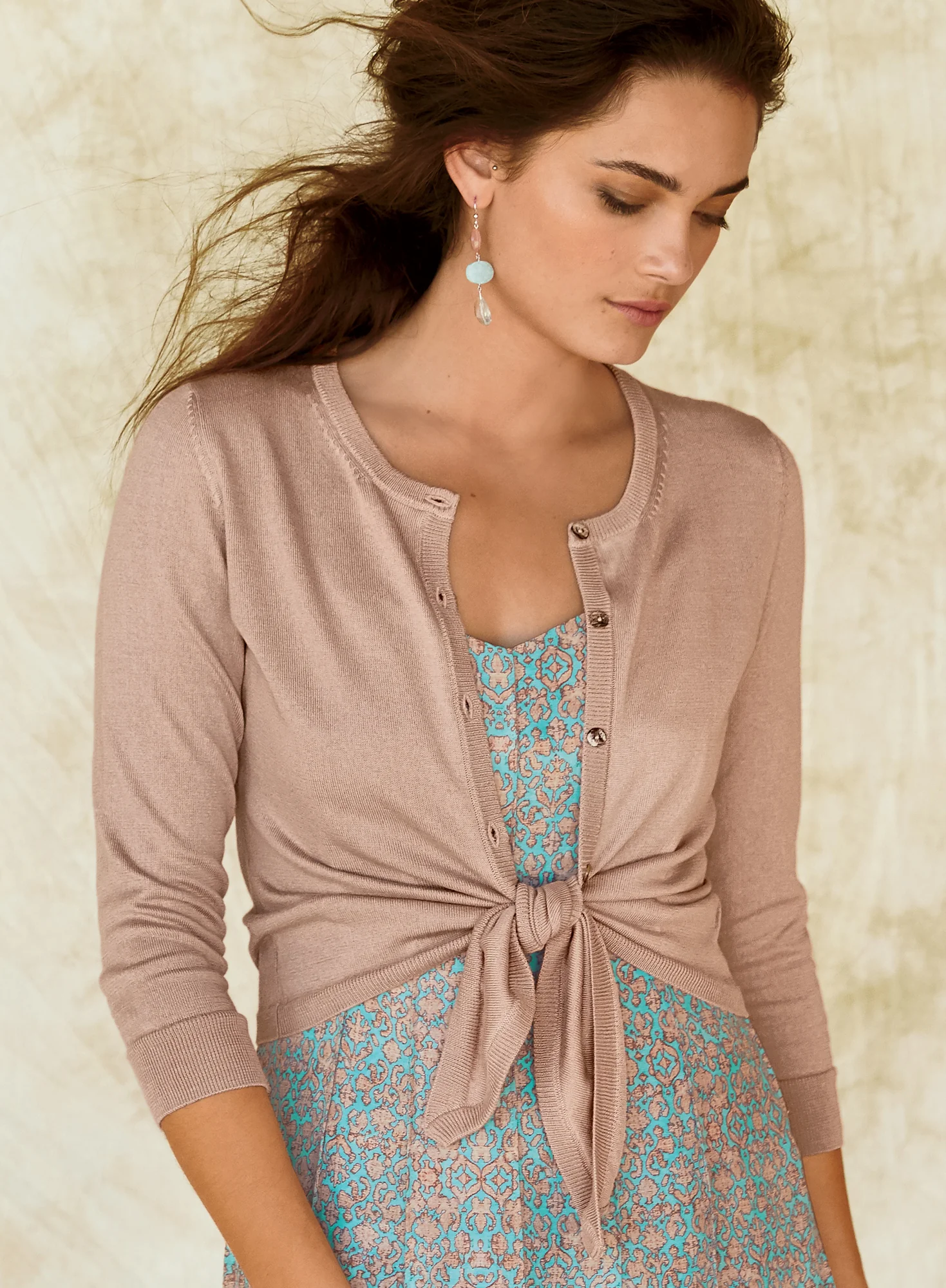 Tie-Waist Cardigan