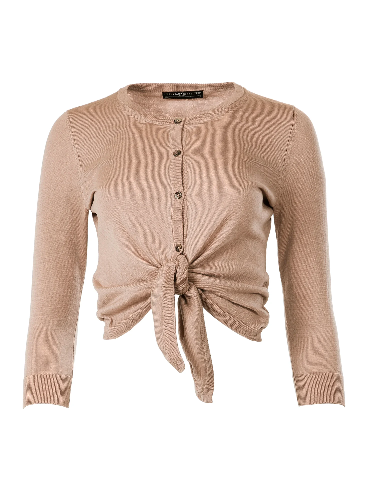 Tie-Waist Cardigan - Image 2
