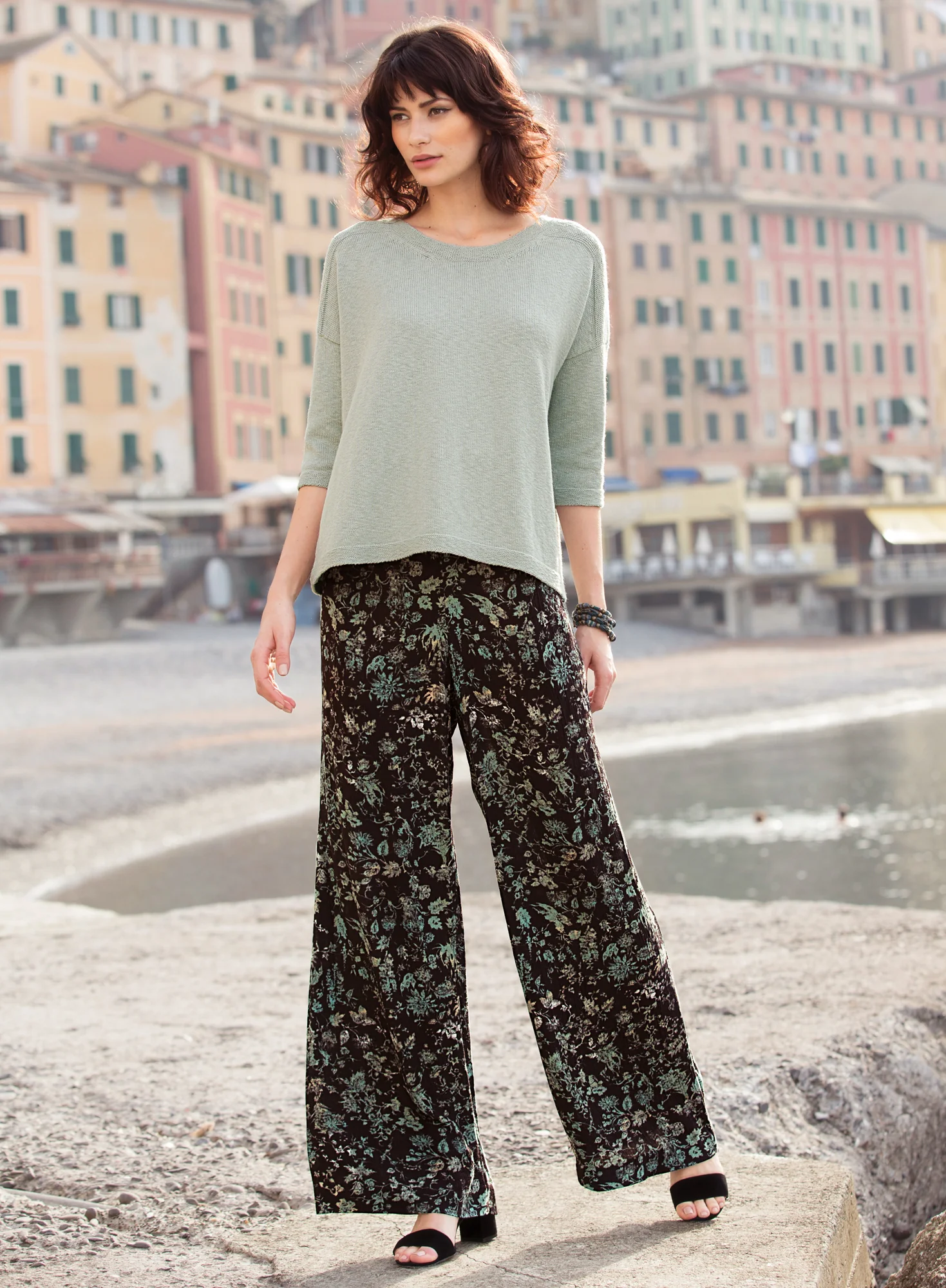 Toile Palazzo Pants - Image 3