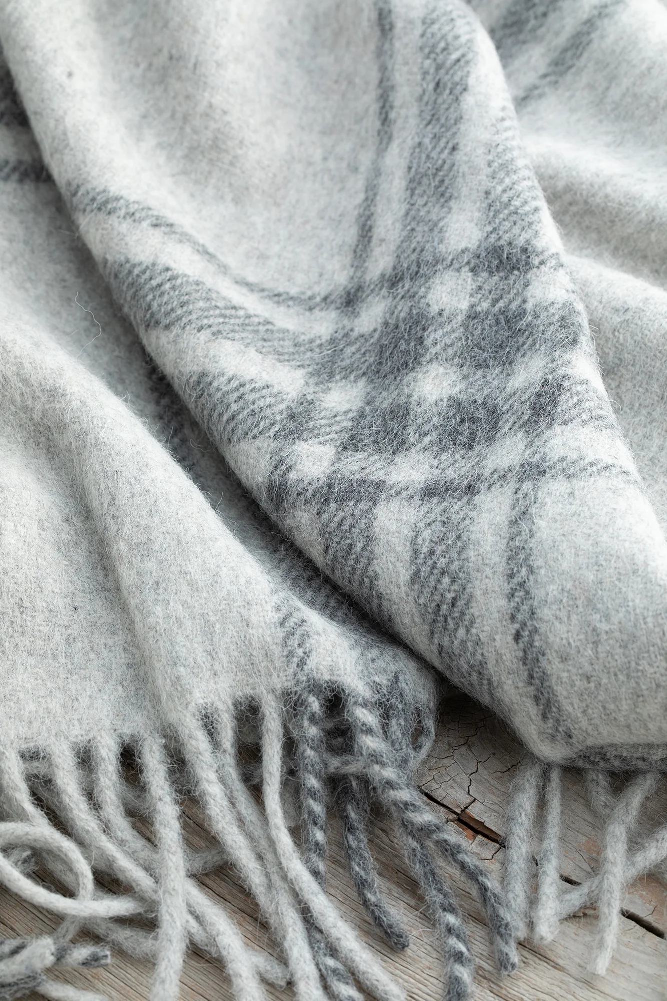 Tonal Plaid Blanket - Image 6