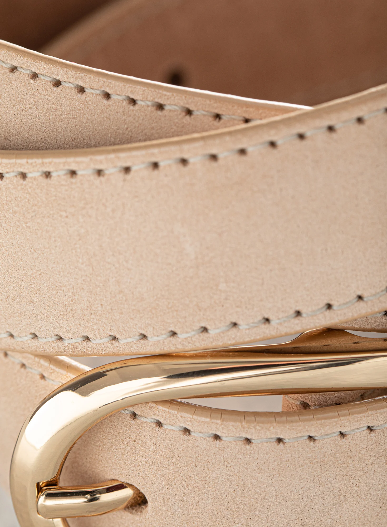 Top-Stitched Belt - Image 2