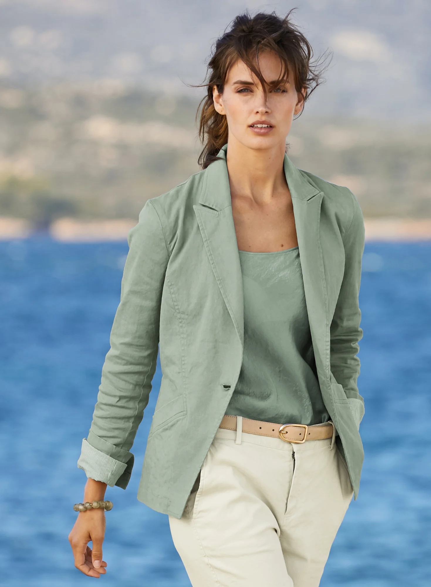 Top-Stitched Belt - Image 4