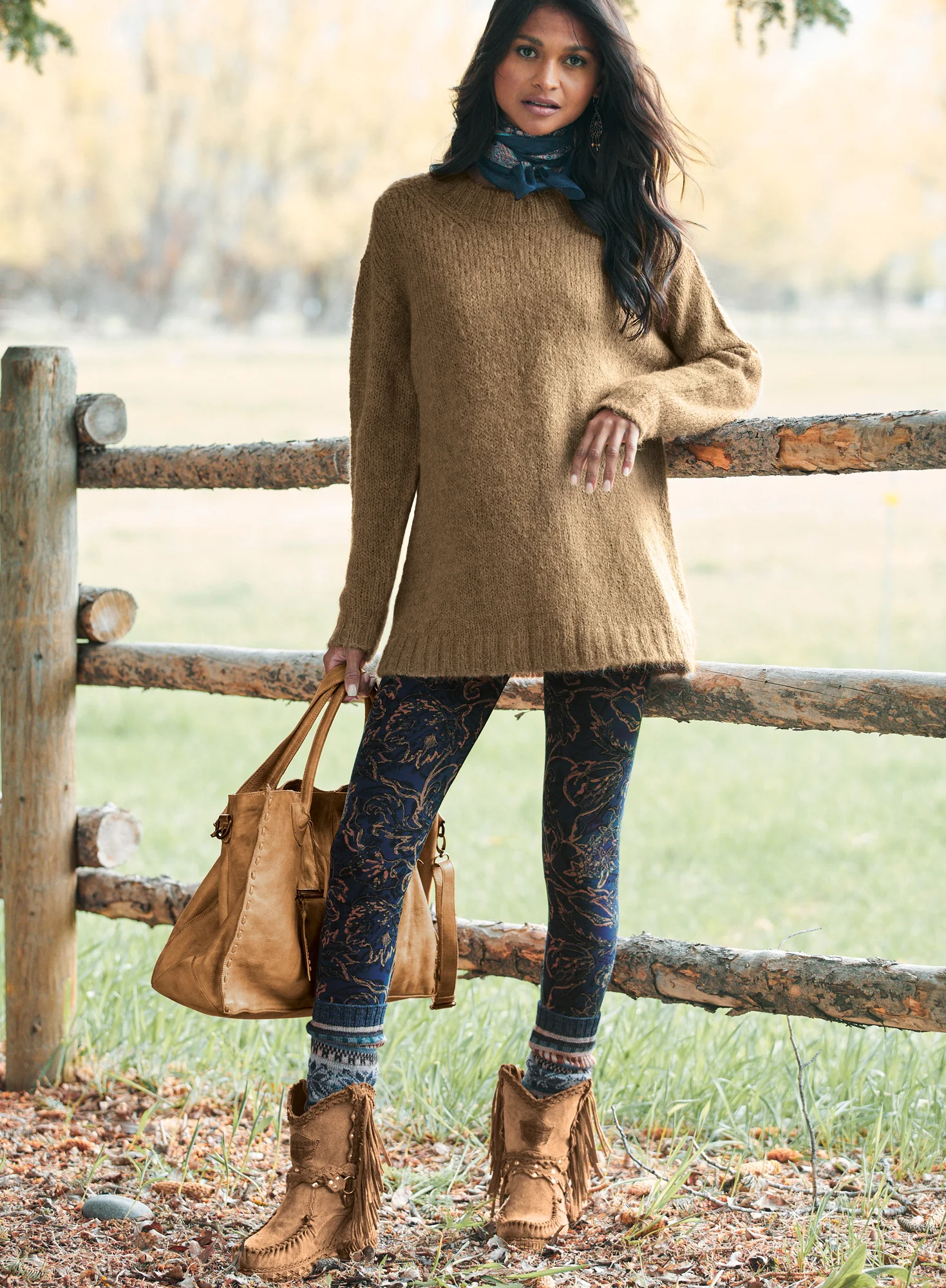 Traced Vine Leggings - Image 7