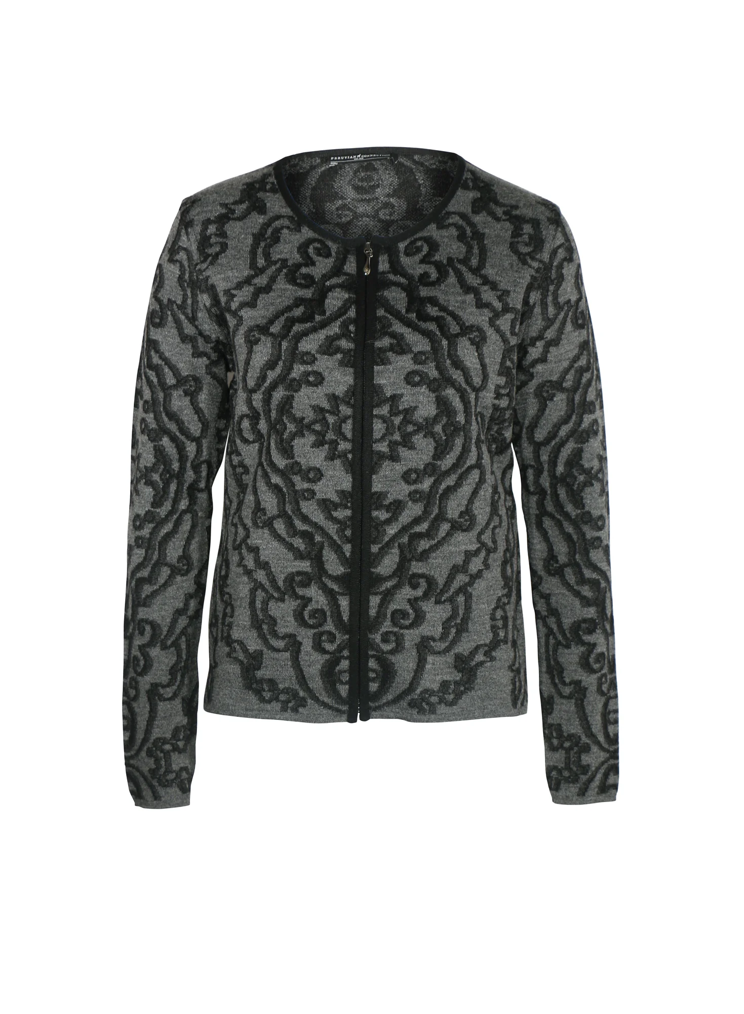 Tracery Zip Cardigan - Image 3