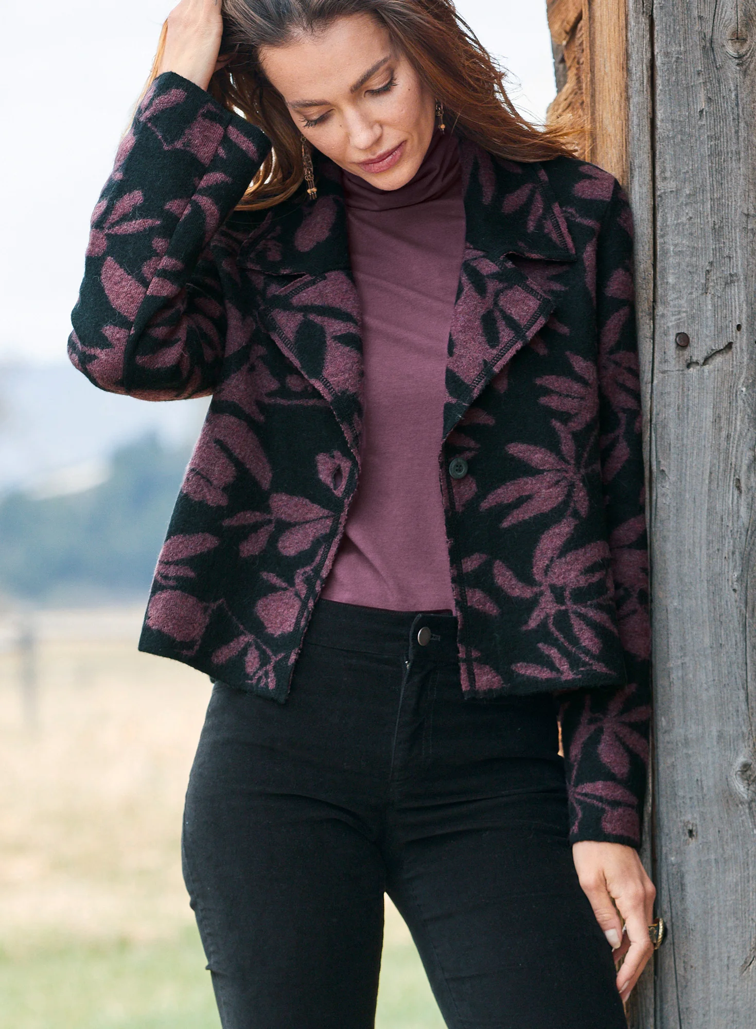 Treillage Knit Jacket - Image 4