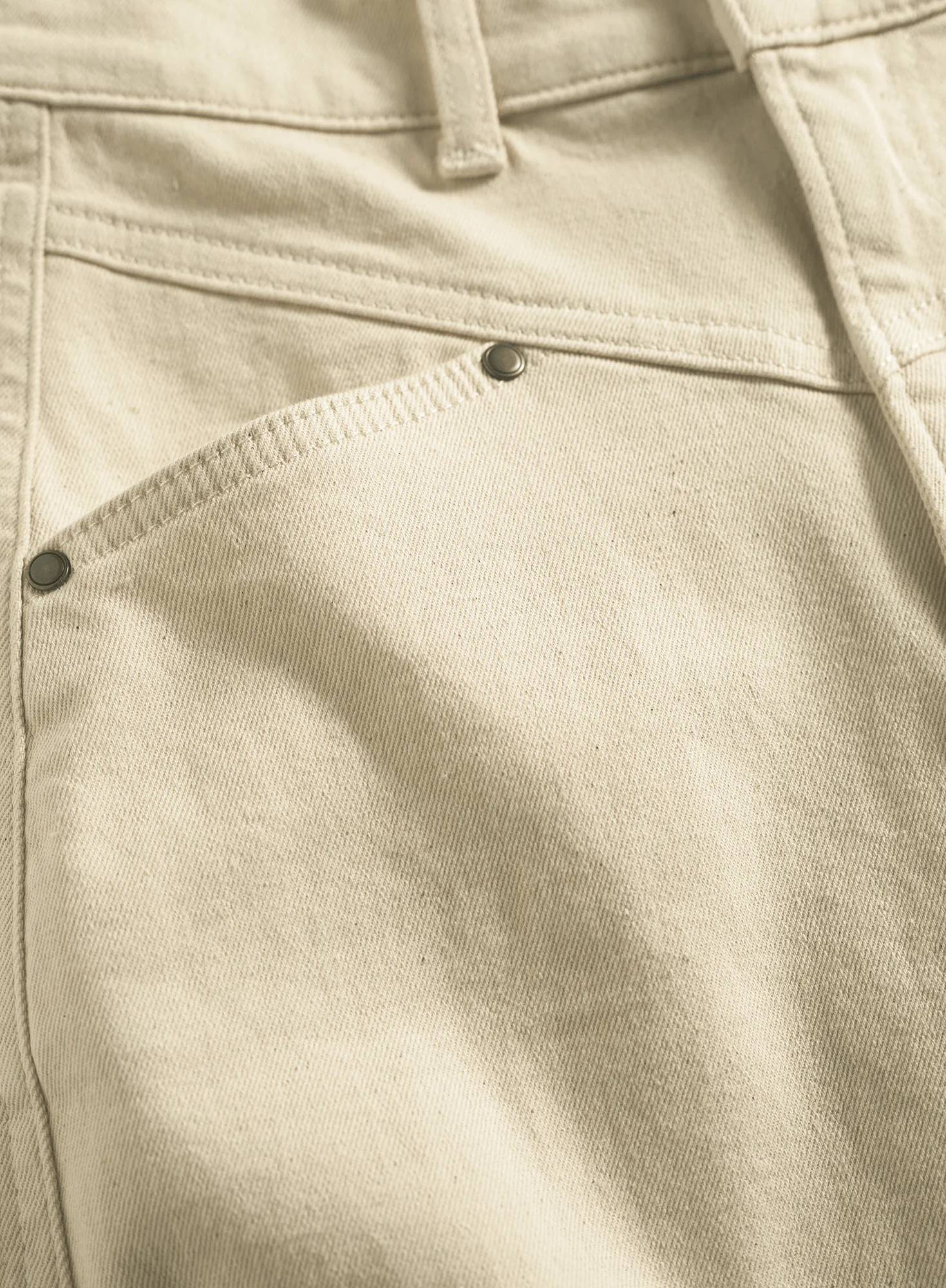 Twill Pencil Skirt - Image 3