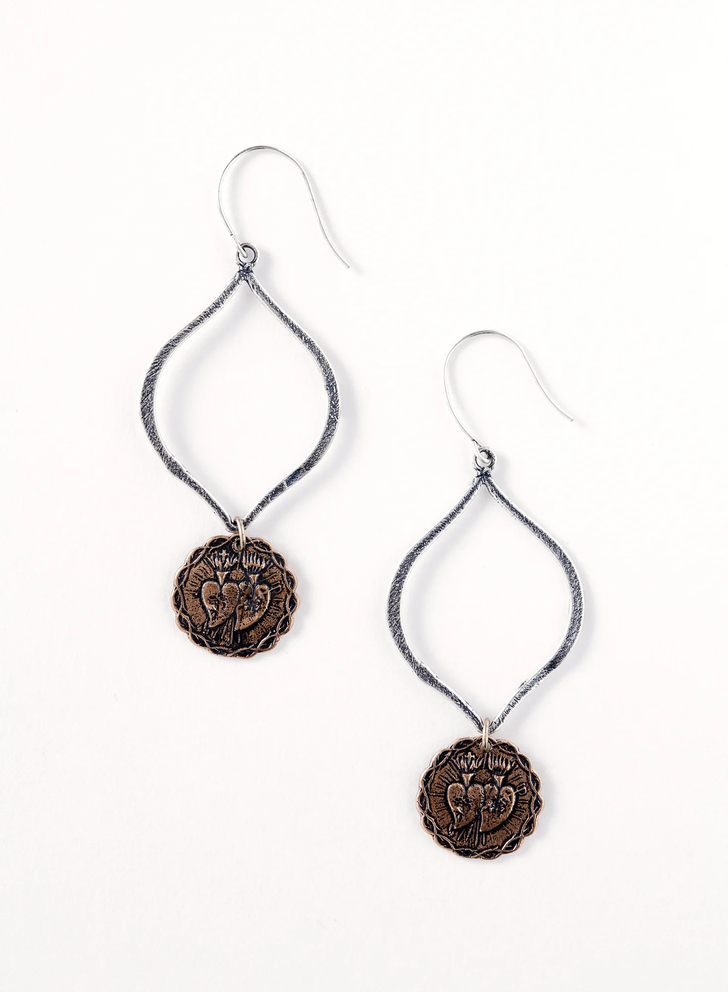 Twin Hearts Earrings