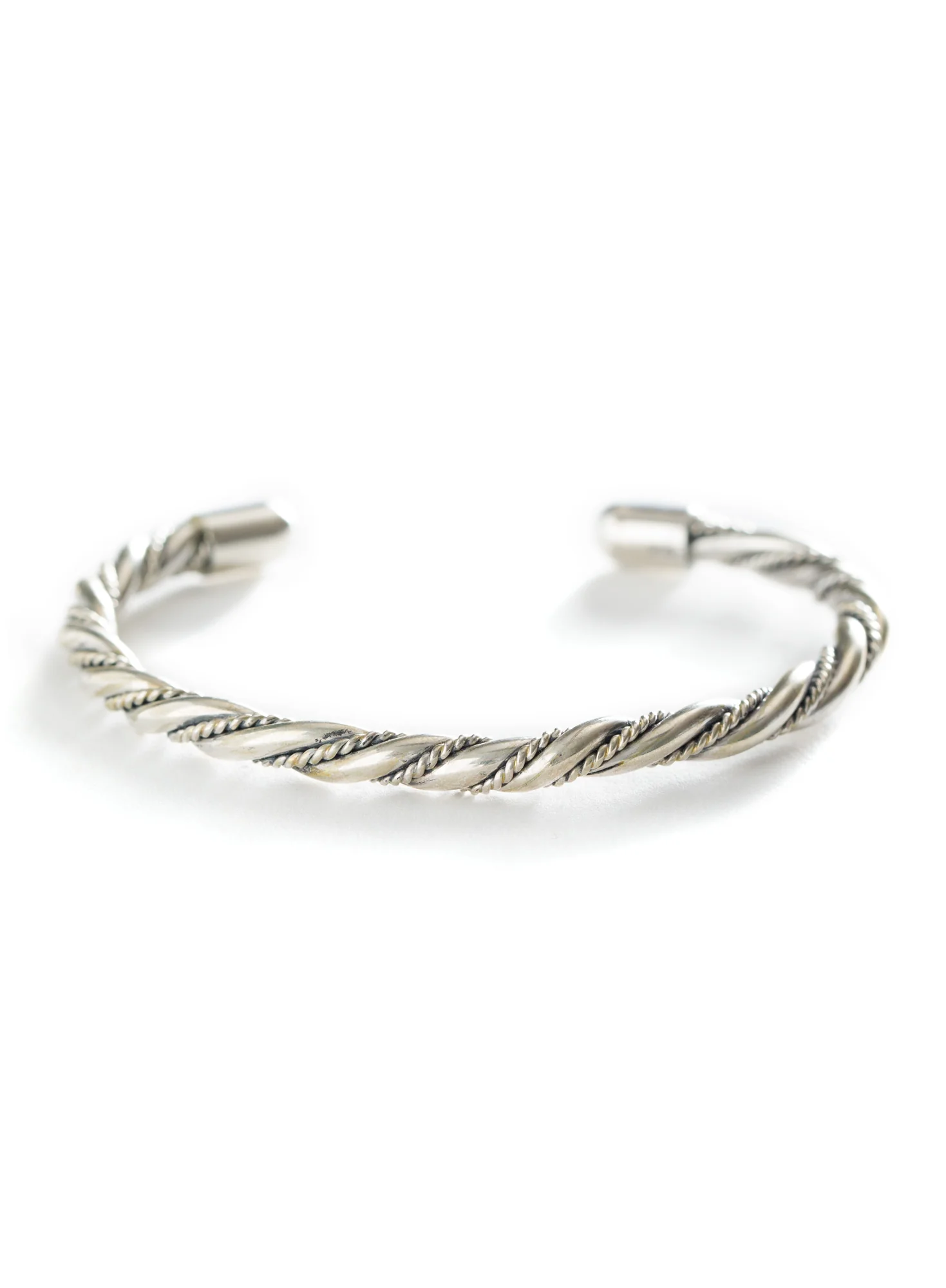 Twisted Sterling Bangle