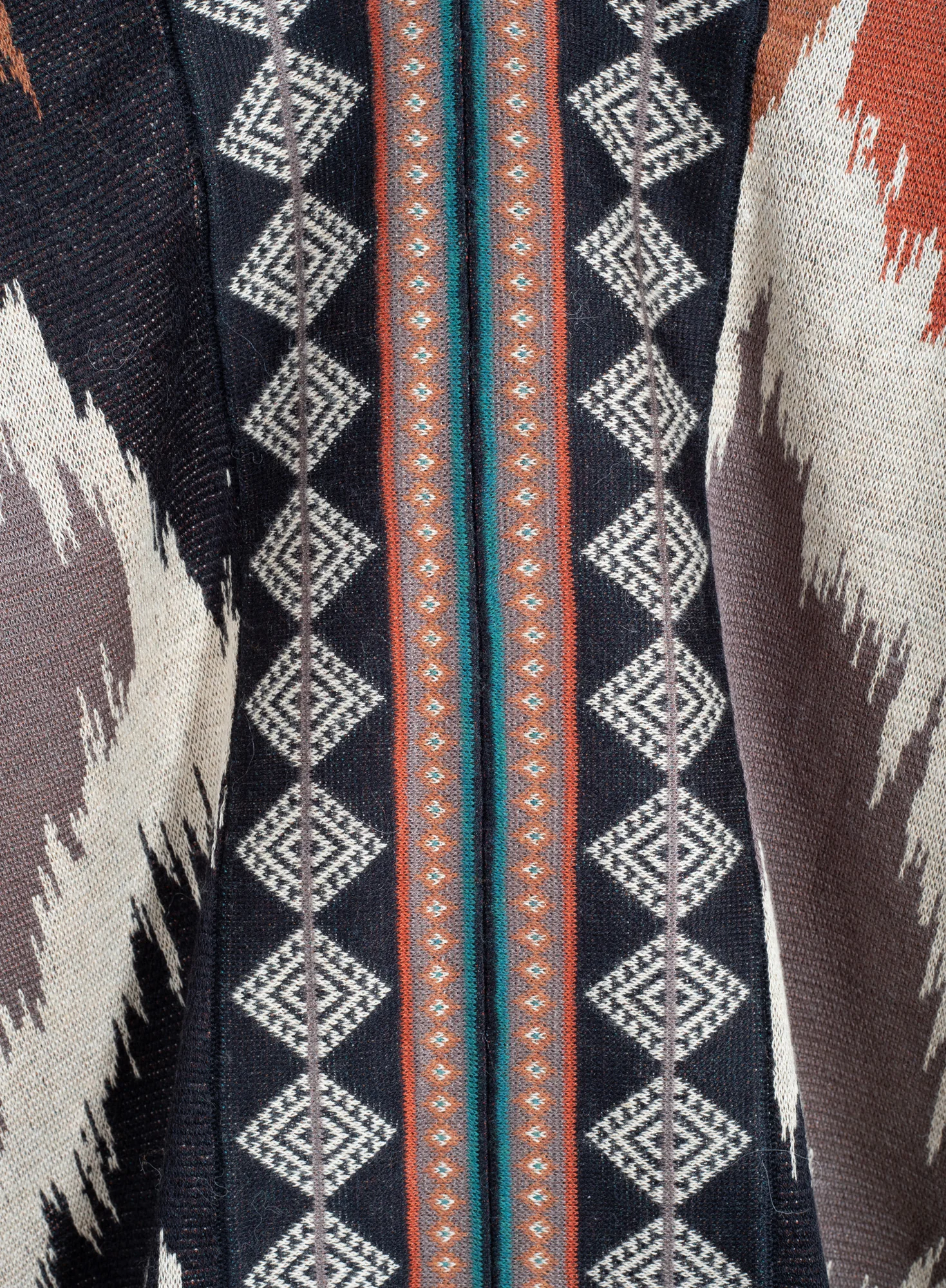 Uzbek Ikat Cardigan - Image 3
