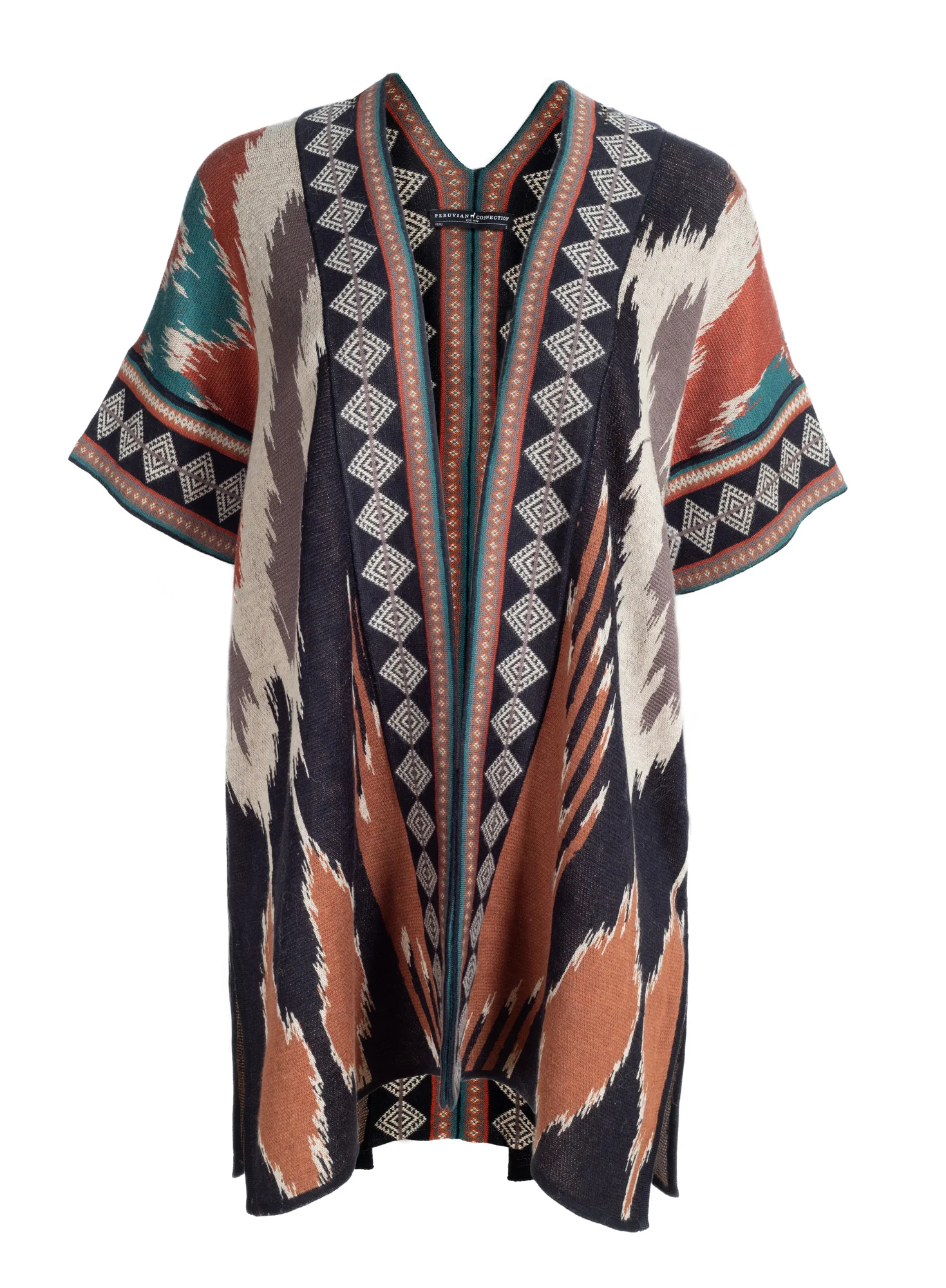Uzbek Ikat Cardigan - Image 4