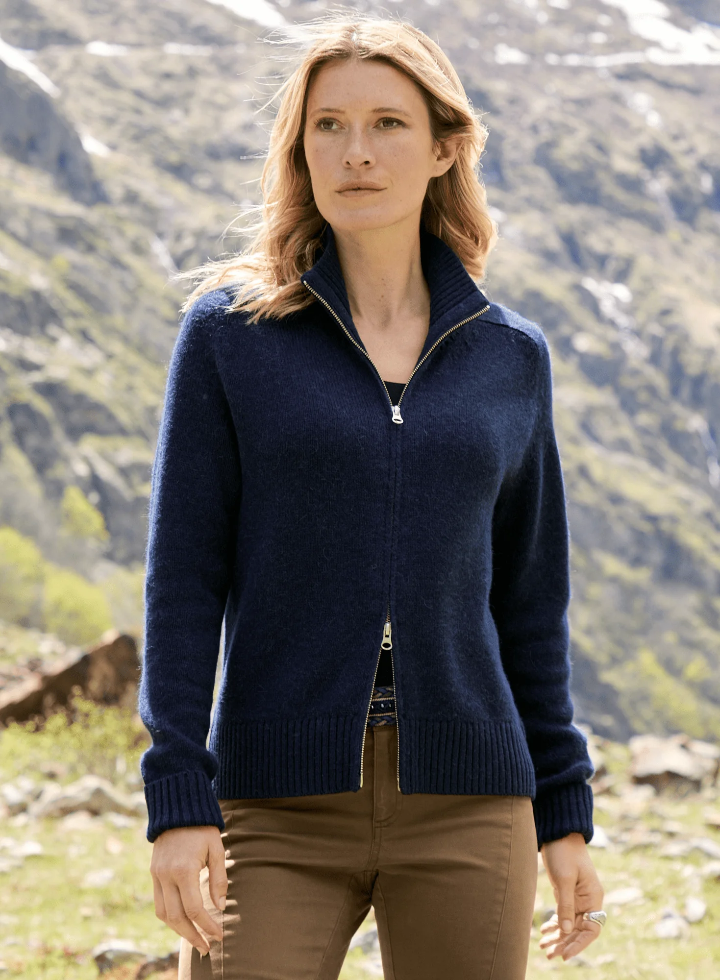 Valmorel Zip Cardigan - Image 5
