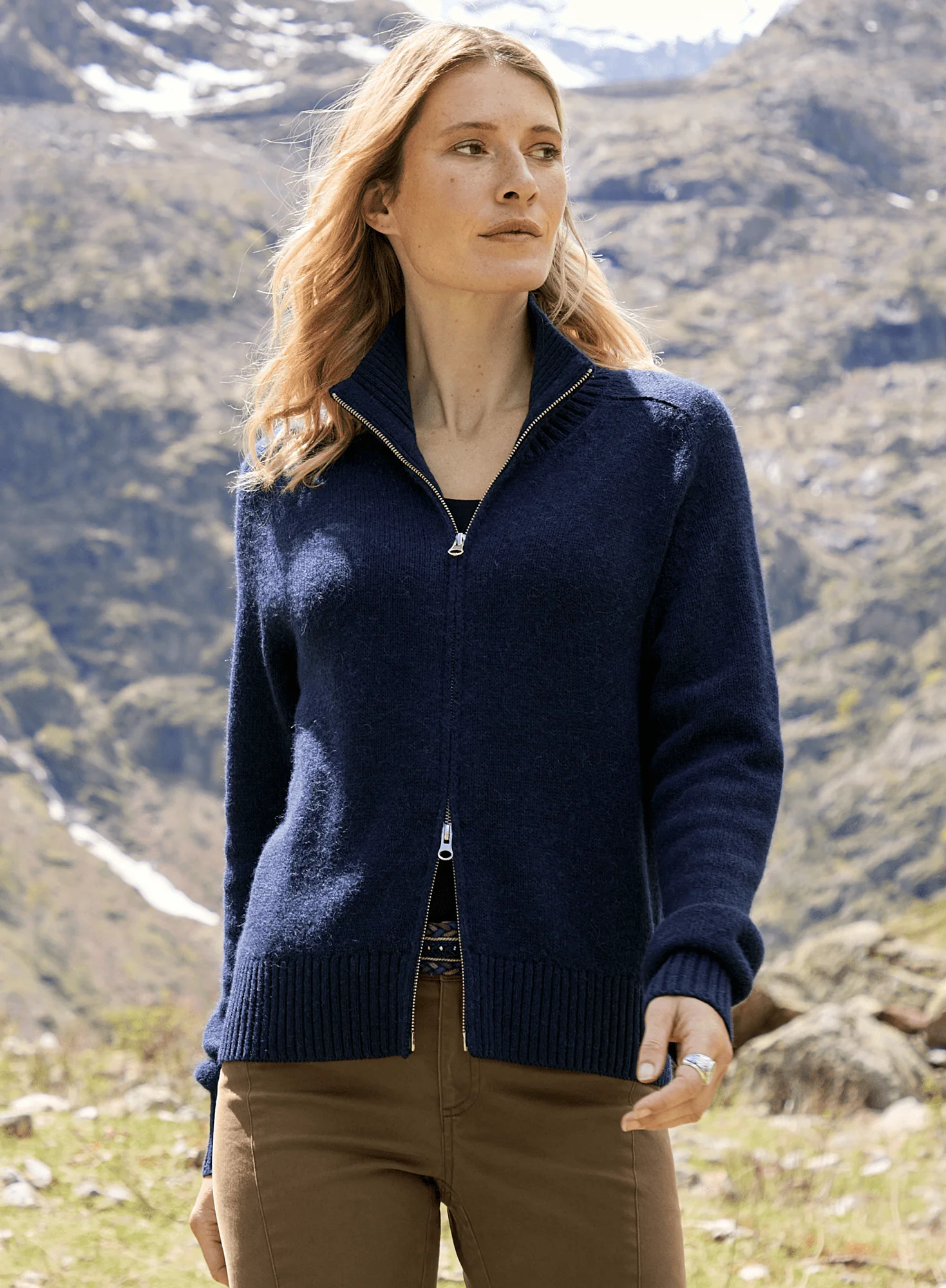 Valmorel Zip Cardigan - Image 6