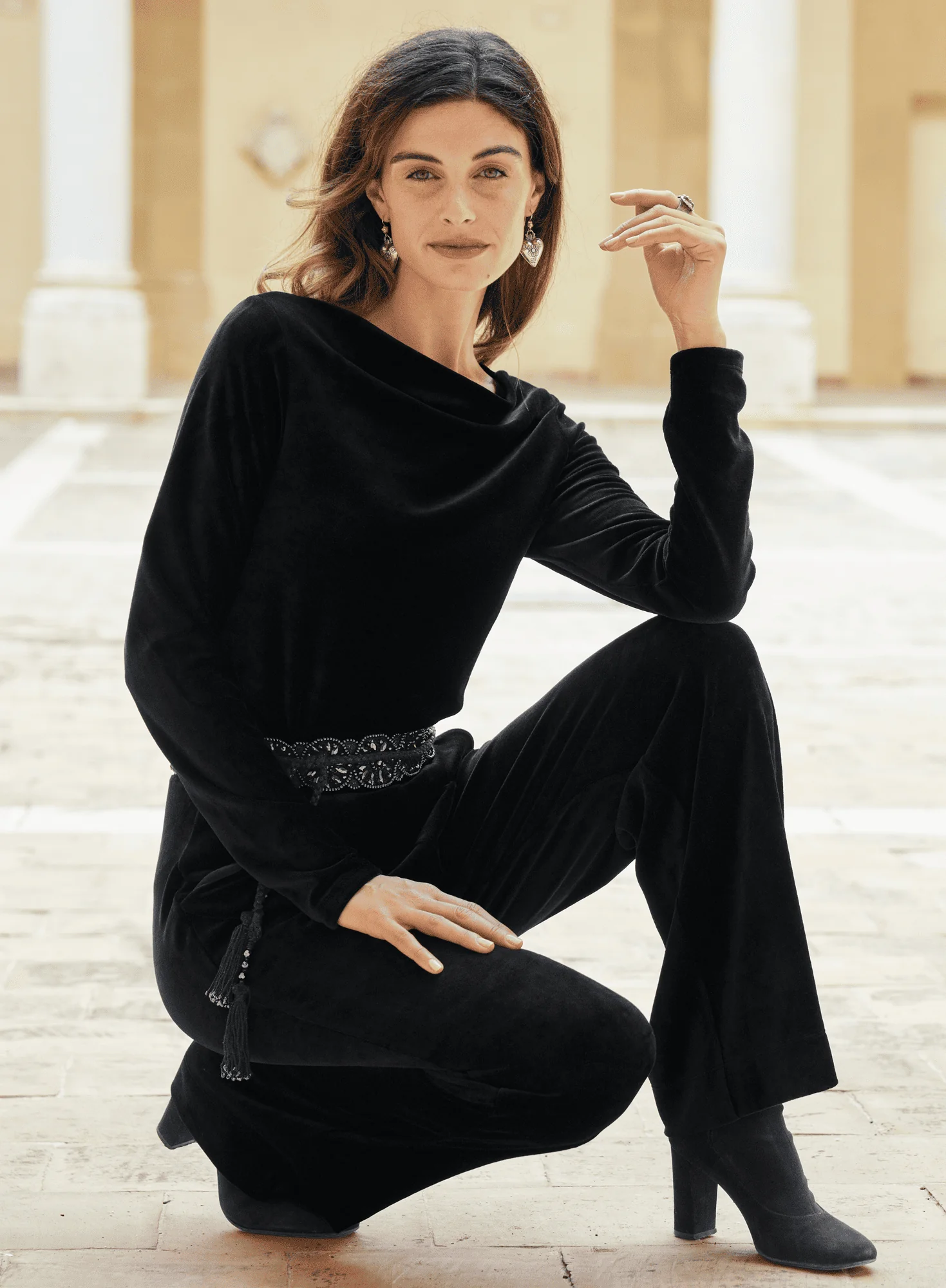 Velour Victoria Top - Image 4
