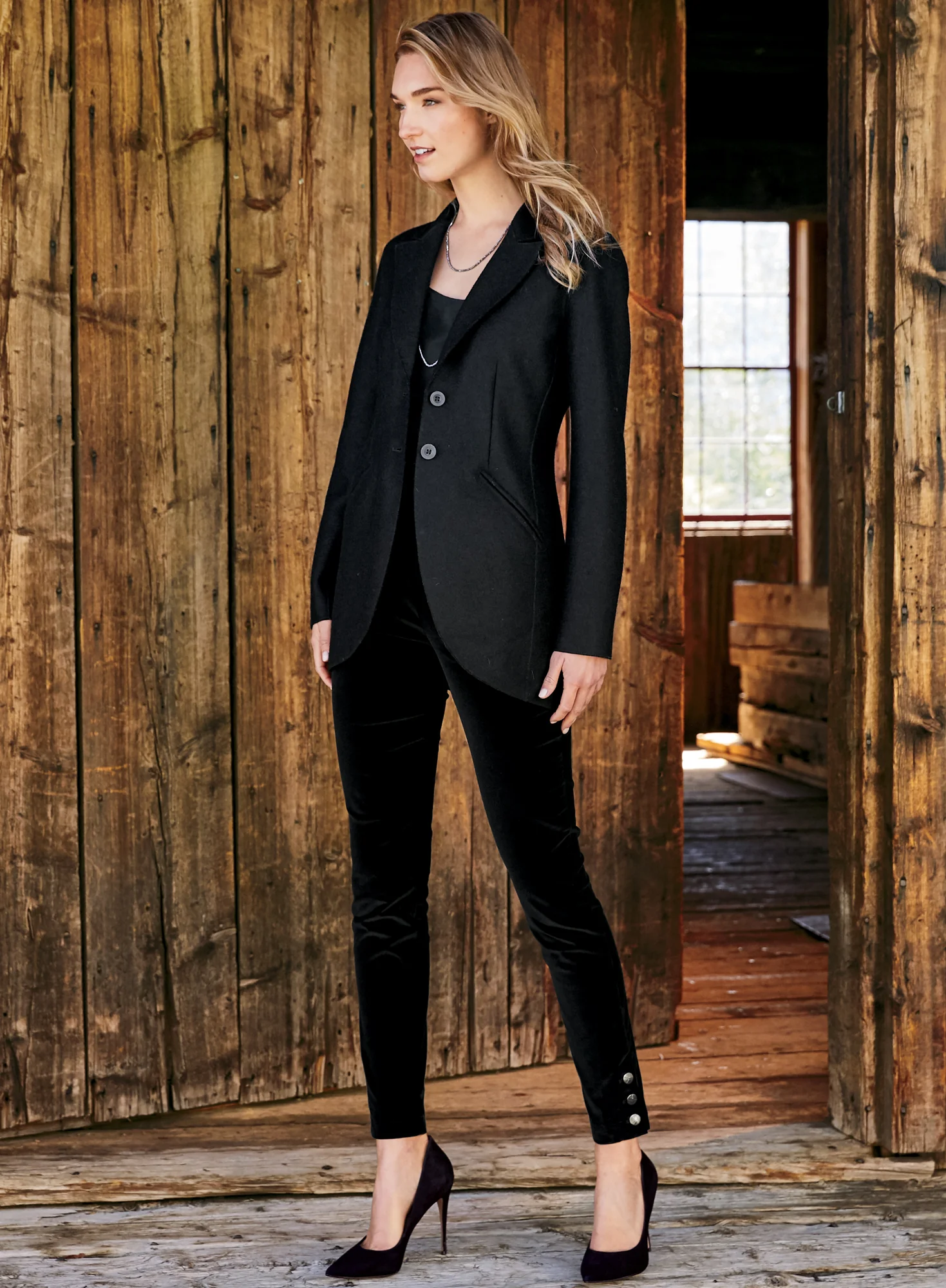 Velveteen Toreador Pants